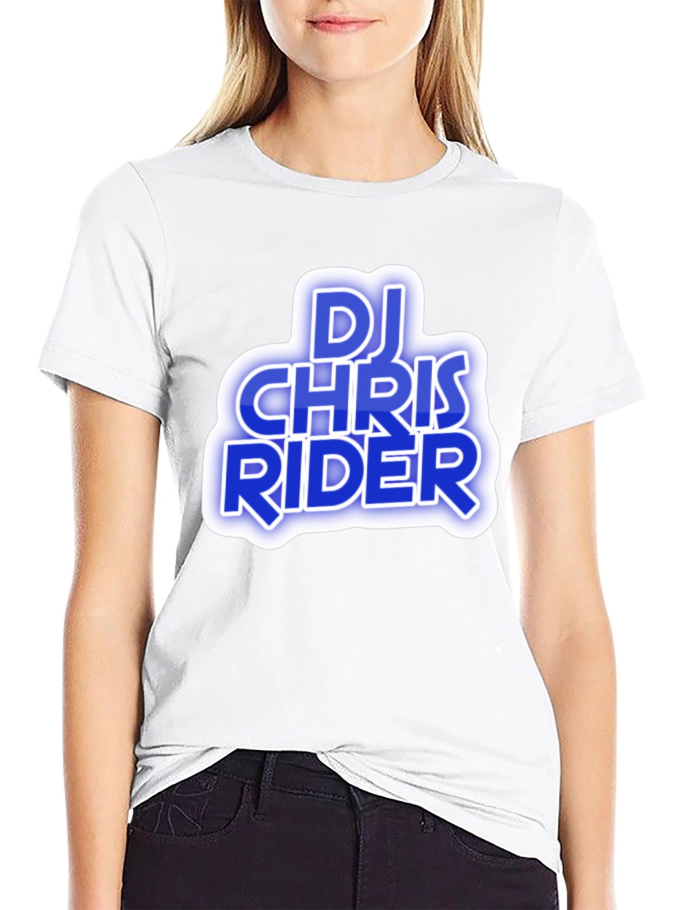 Black DJ Chris Rider T-Shirt - Cool Graphic Tee view 9