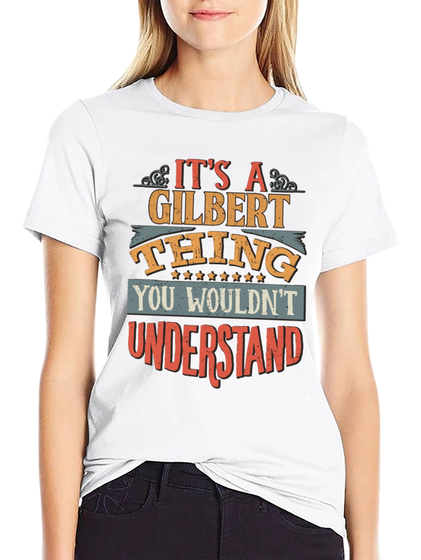 Black Gilbert Thing T-Shirt - You Wouldn't Understand view 9