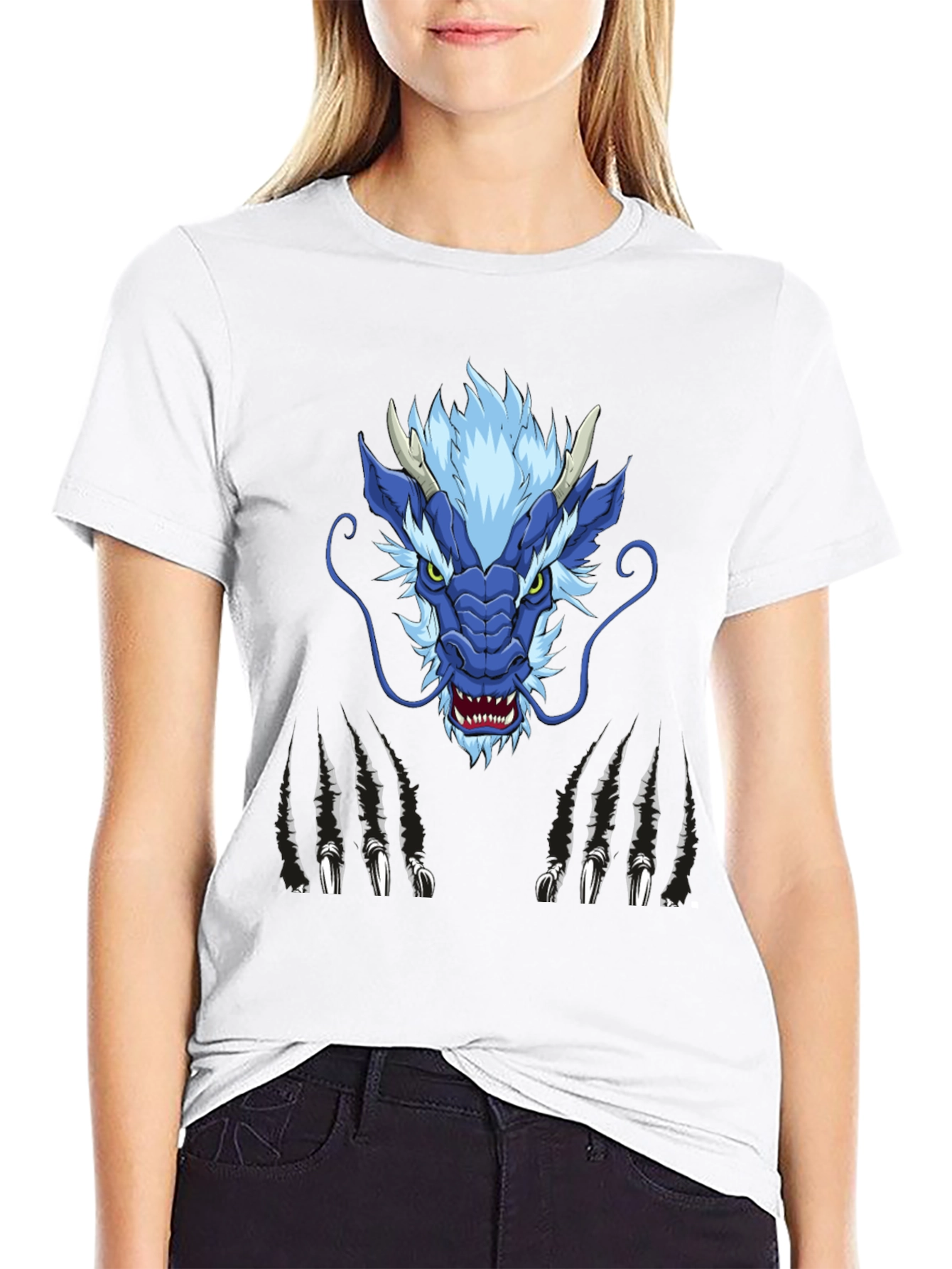 Black Dragon Graphic Tee - Unleash Your Inner Beast! view 9