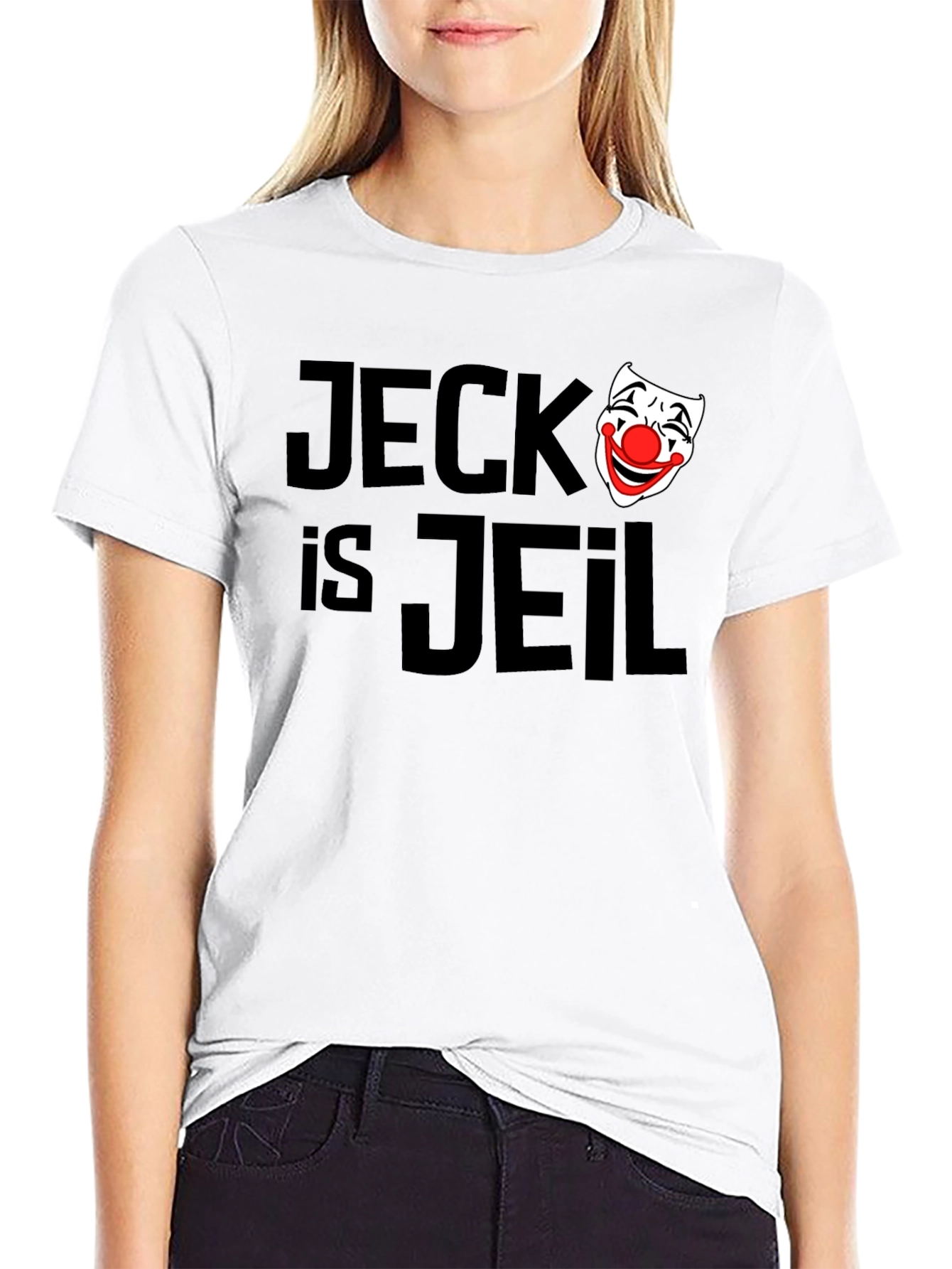 Black Jeck is Jeil Funny T-Shirt view 9