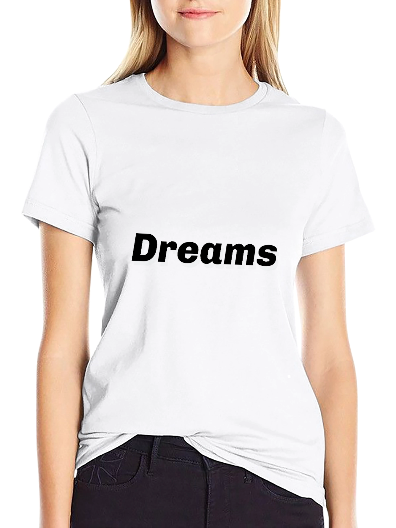 Black Dreams Black Graphic Tee - Stylish Comfort view 9
