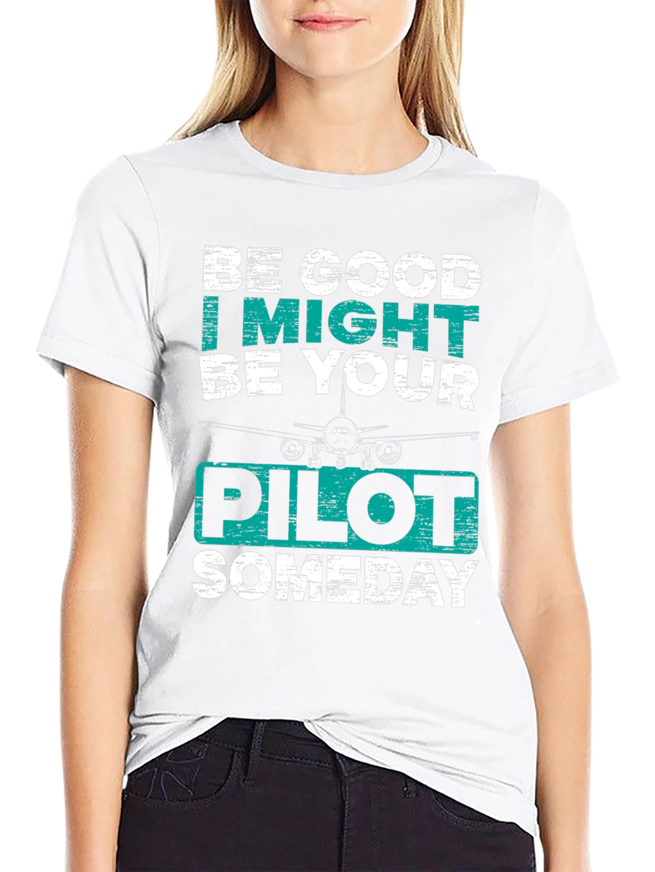 Black Pilot Someday T-Shirt view 9