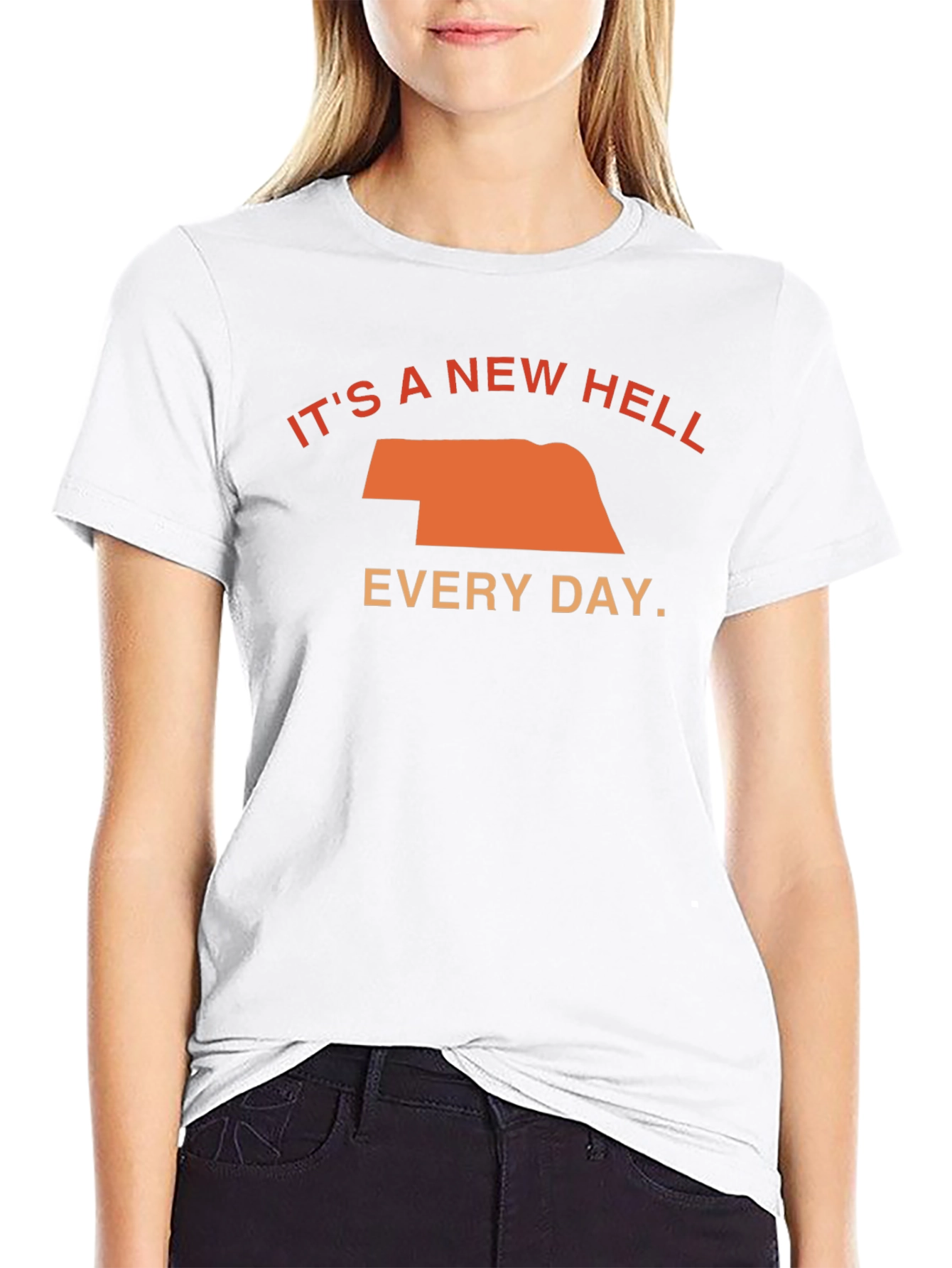 Black It's a New Hell Every Day T-Shirt view 9