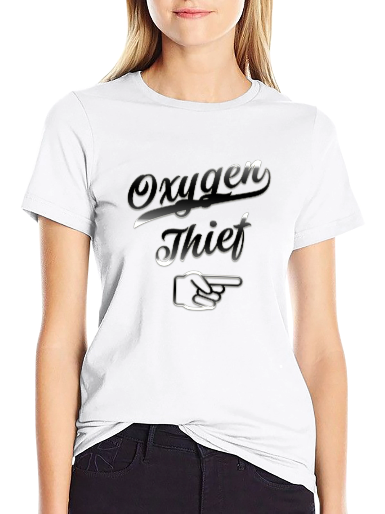 Black Oxygen Thief Graphic Novelty T-Shirt view 9