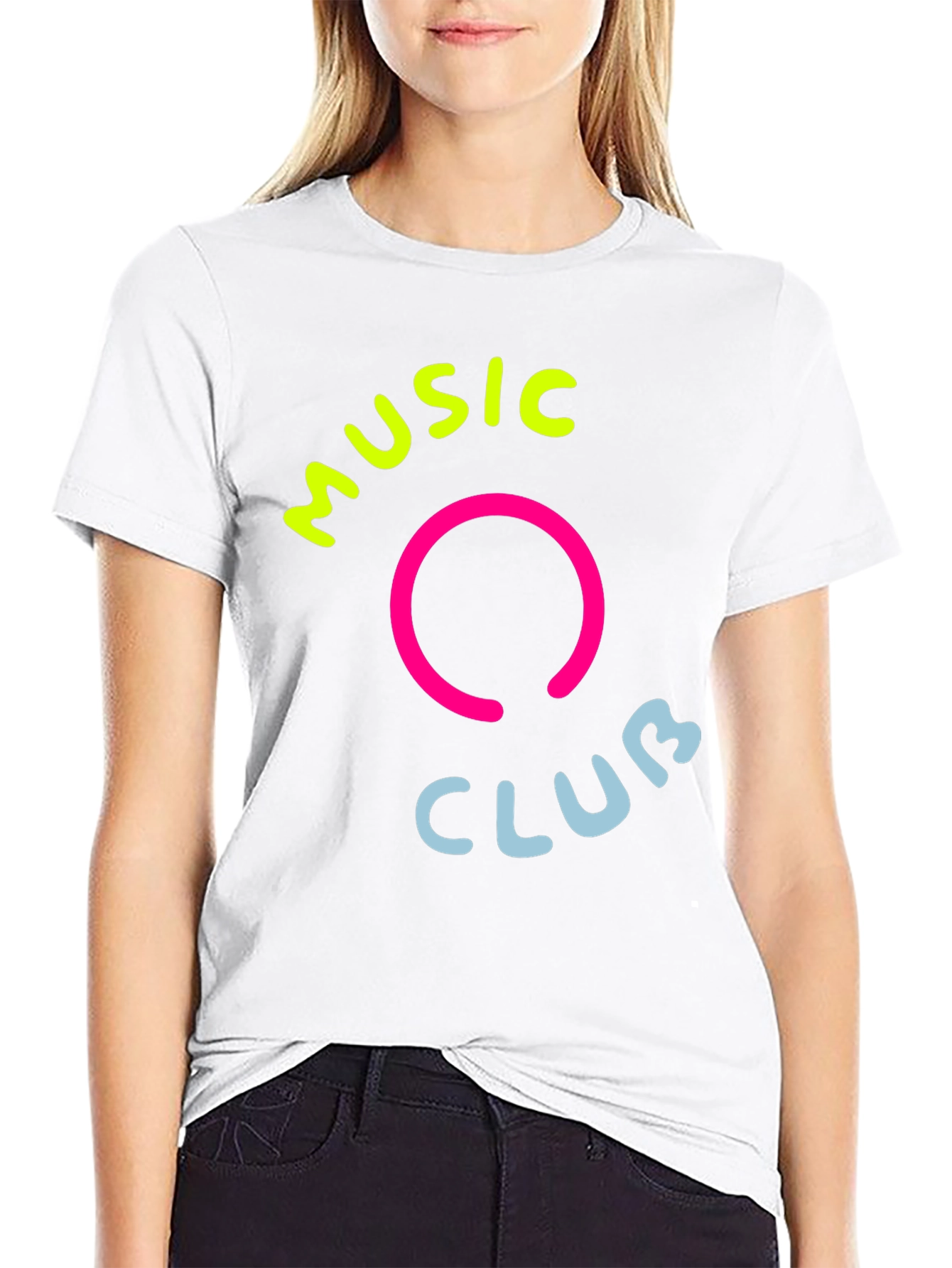 Black Music Club Graphic T-Shirt view 9