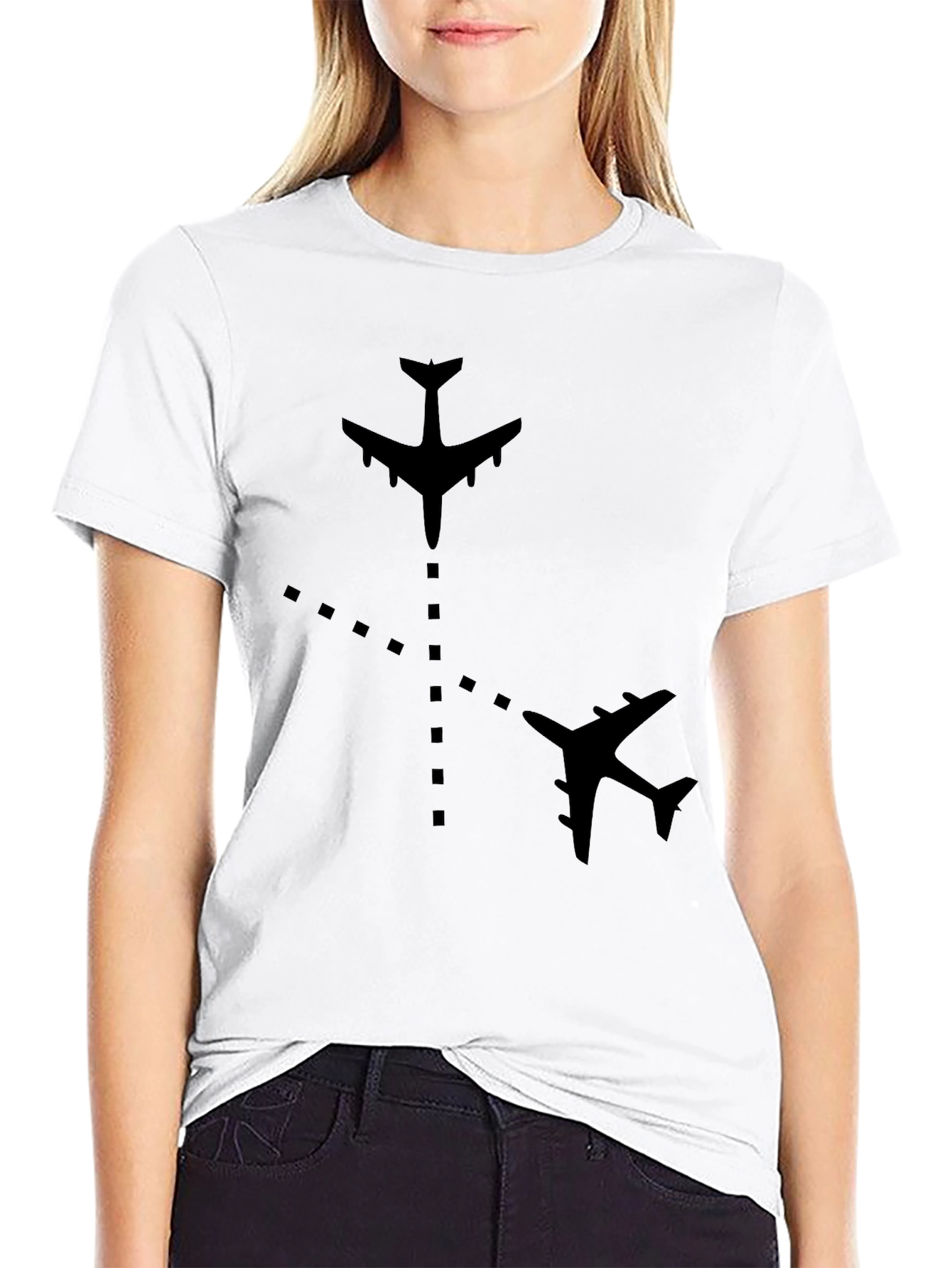 Aviation Path Black T-Shirt - 9