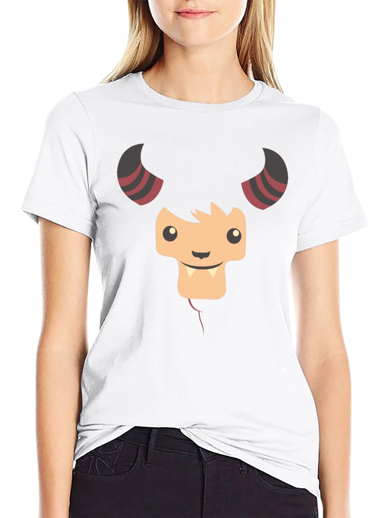 Black Monster Graphic Tee -  Black T-Shirt for Men view 9