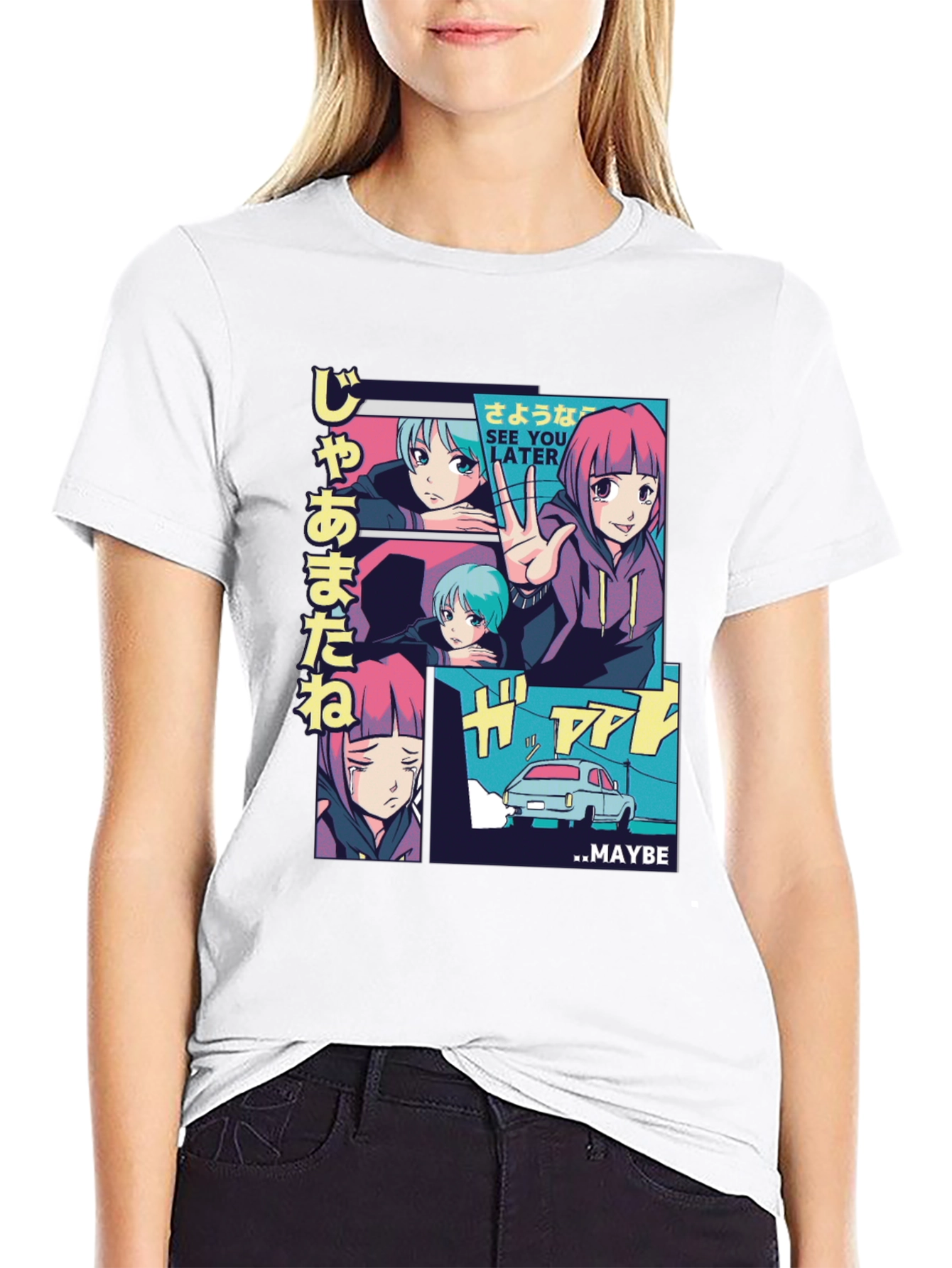 Anime Manga Style Graphic Tee - 9