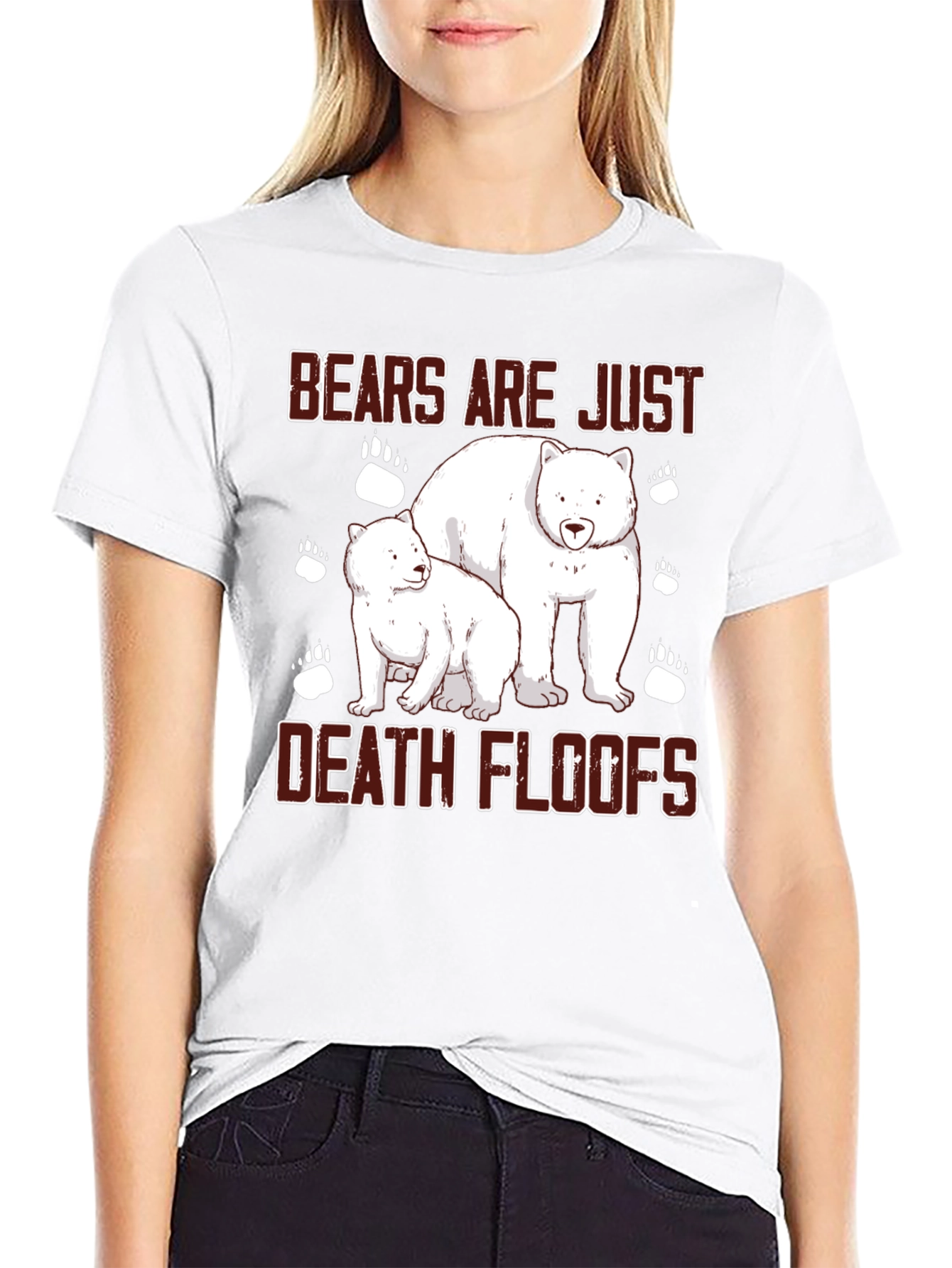 Black Bears Are Just Death Floofs T-Shirt view 9