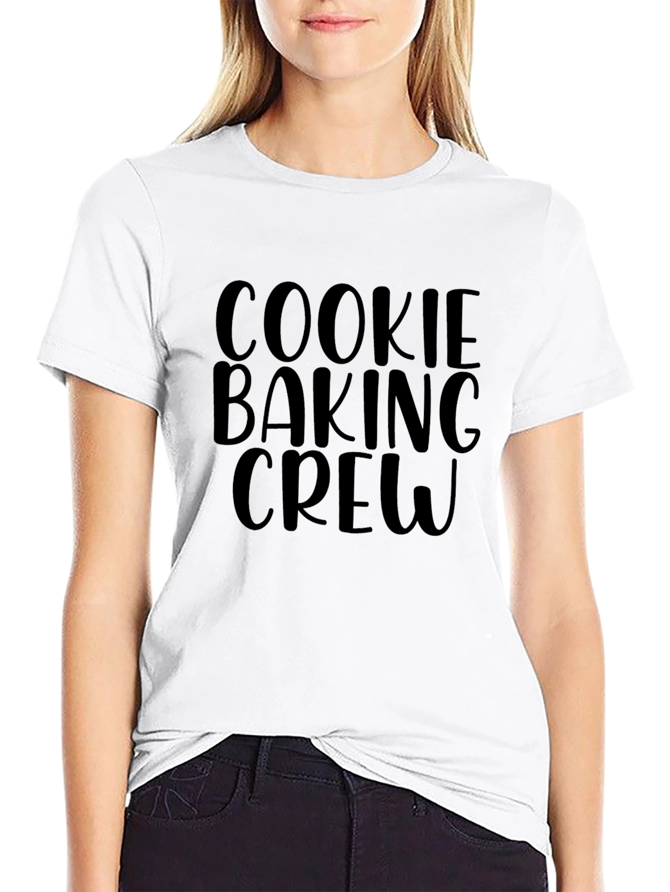 Black Cookie Baking Crew Black T-Shirt view 9