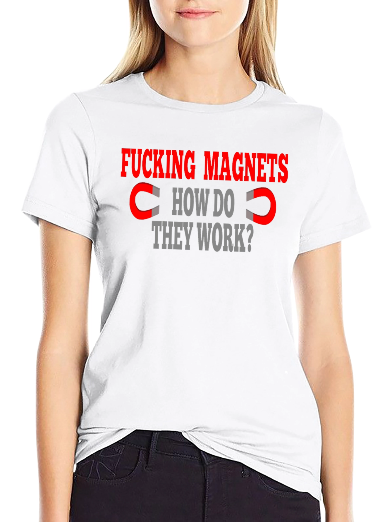 Black Fucking Magnets T-Shirt - How Do They Work? view 9