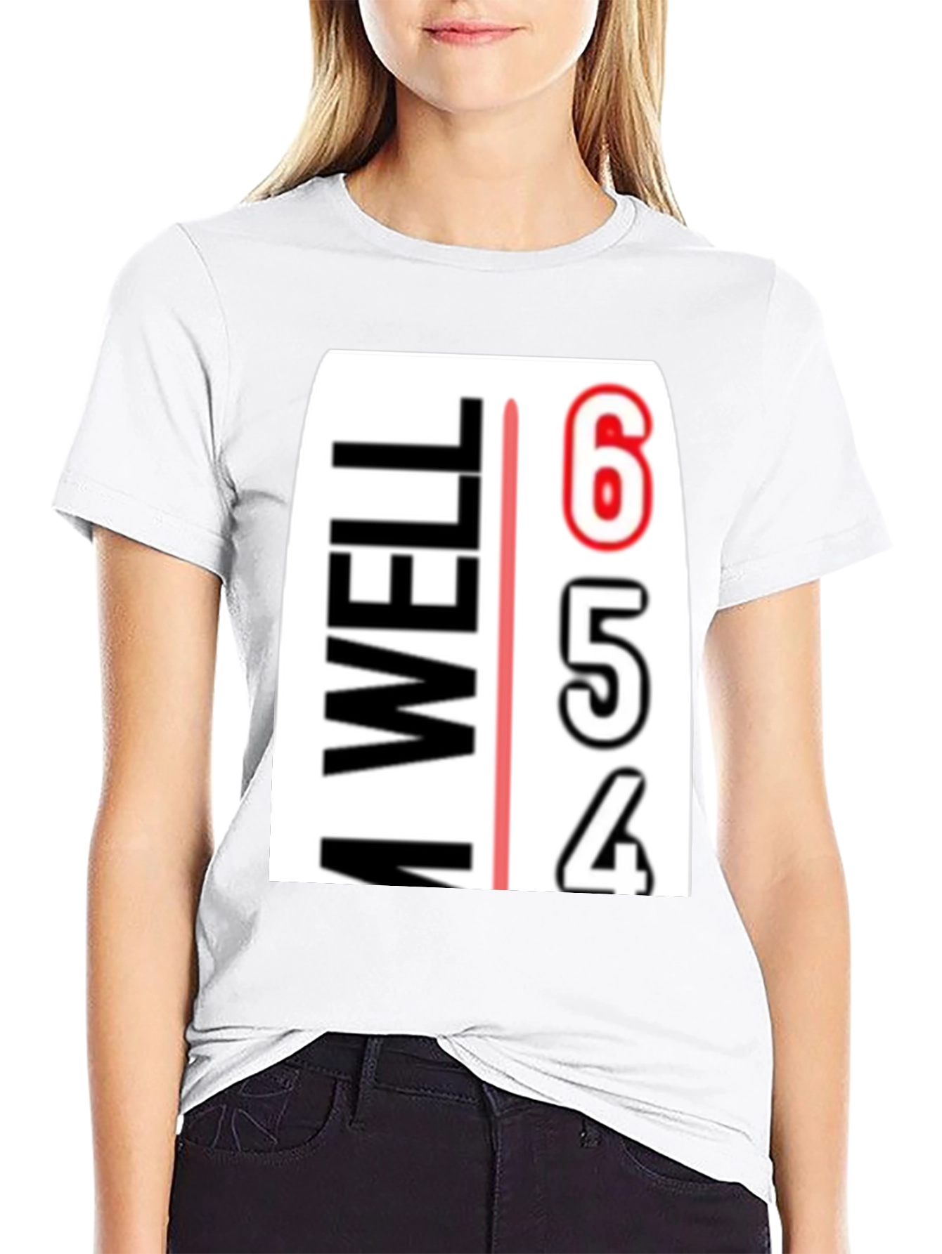 Black I'm Well Countdown T-Shirt - Funny Graphic Tee view 9