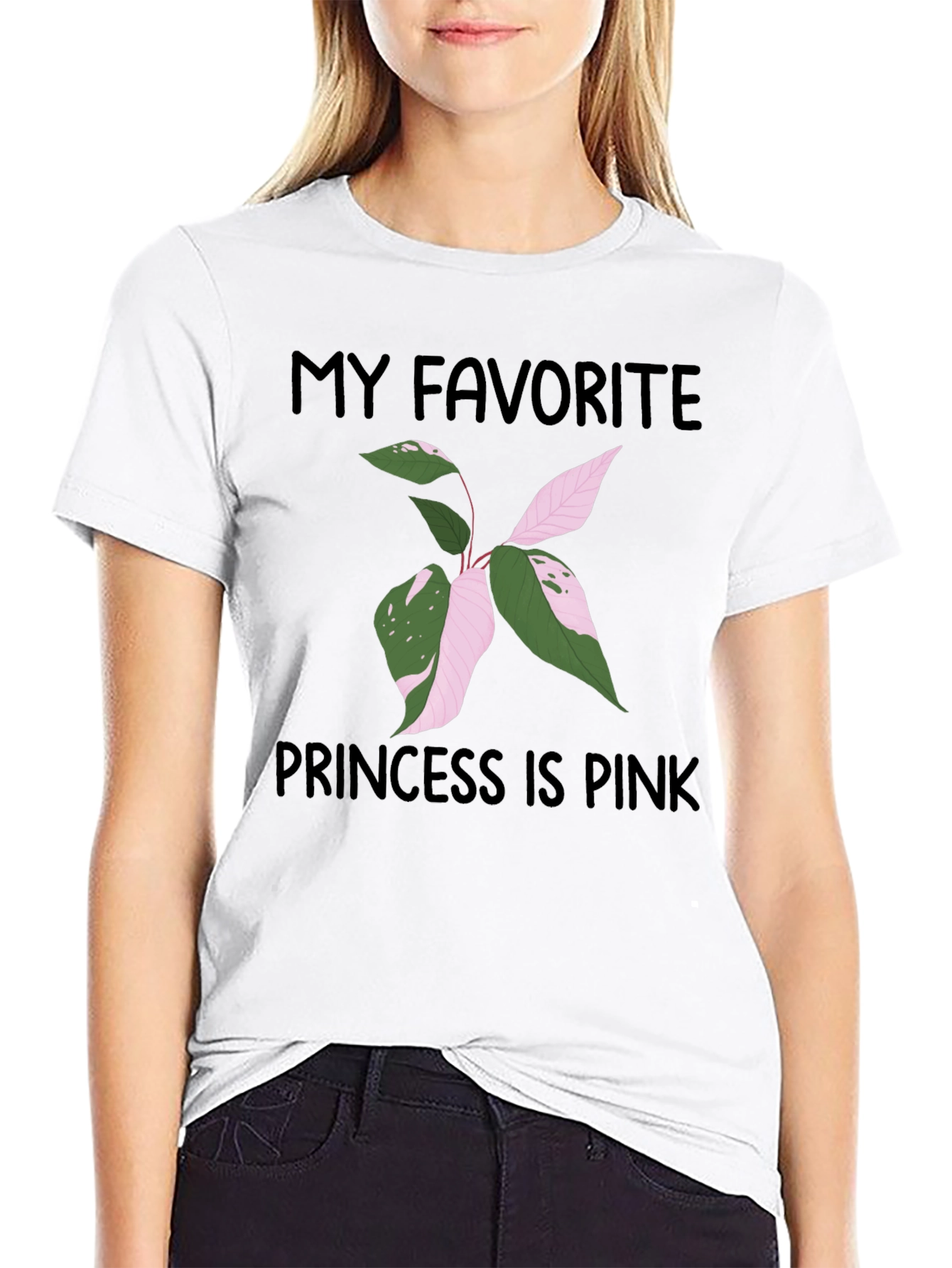 Black Princess is Pink T-Shirt view 9