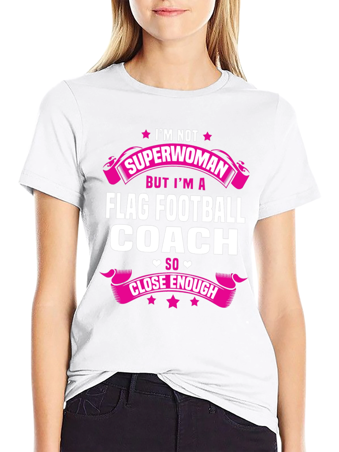 Black Flag Football Coach Graphic Tee view 9