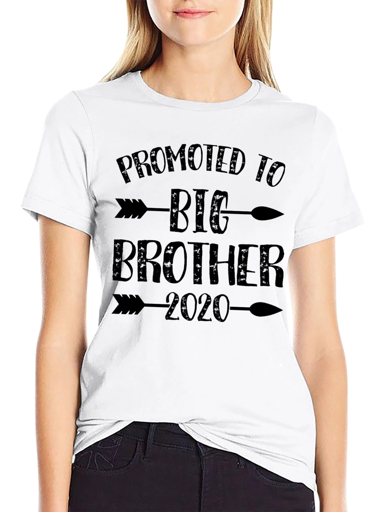 Black Promoted to Big Brother 2020 Black T-Shirt view 9