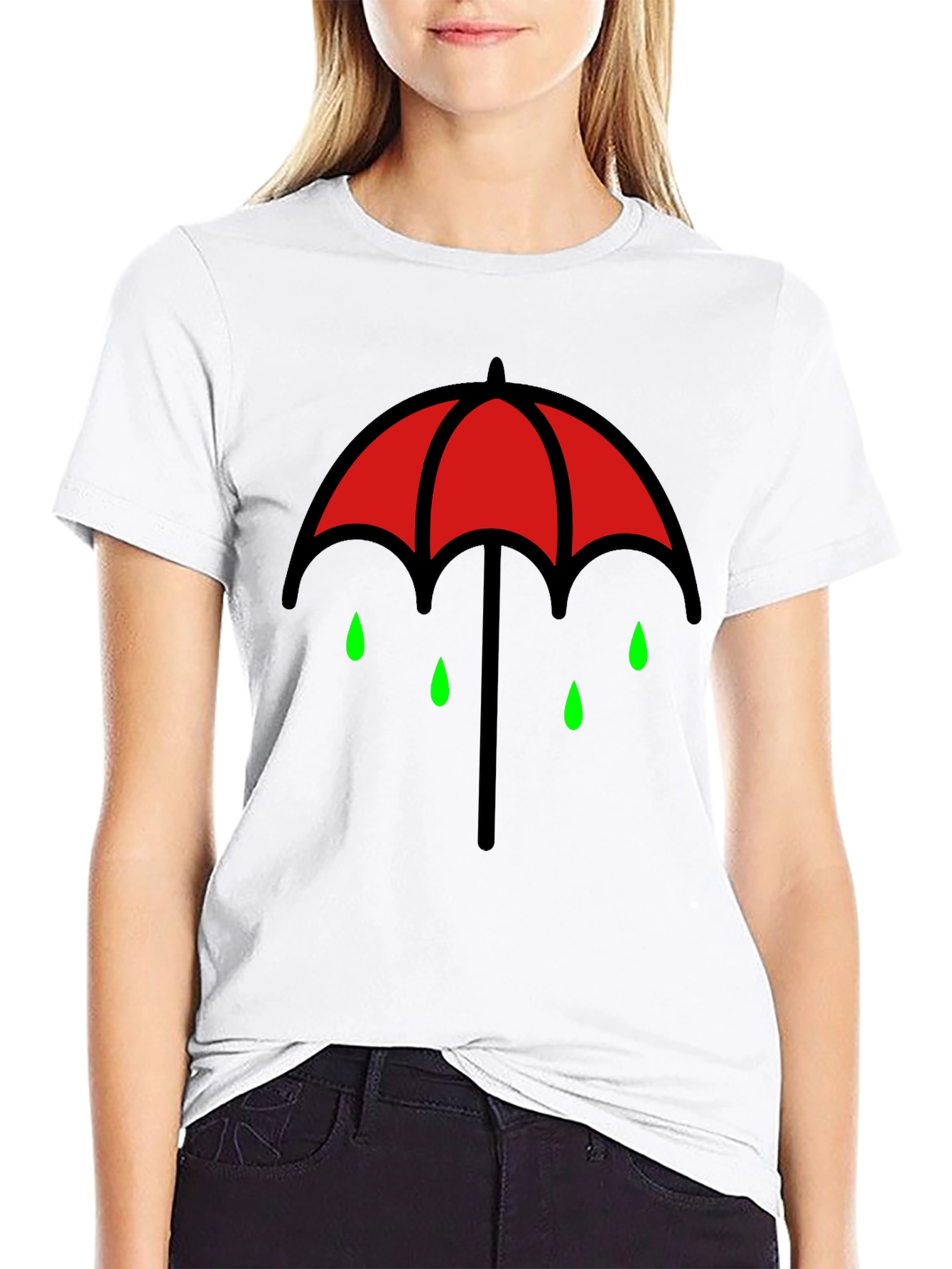 Black Umbrella Academy Inspired Graphic Tee - Black Cotton T-Shirt view 9
