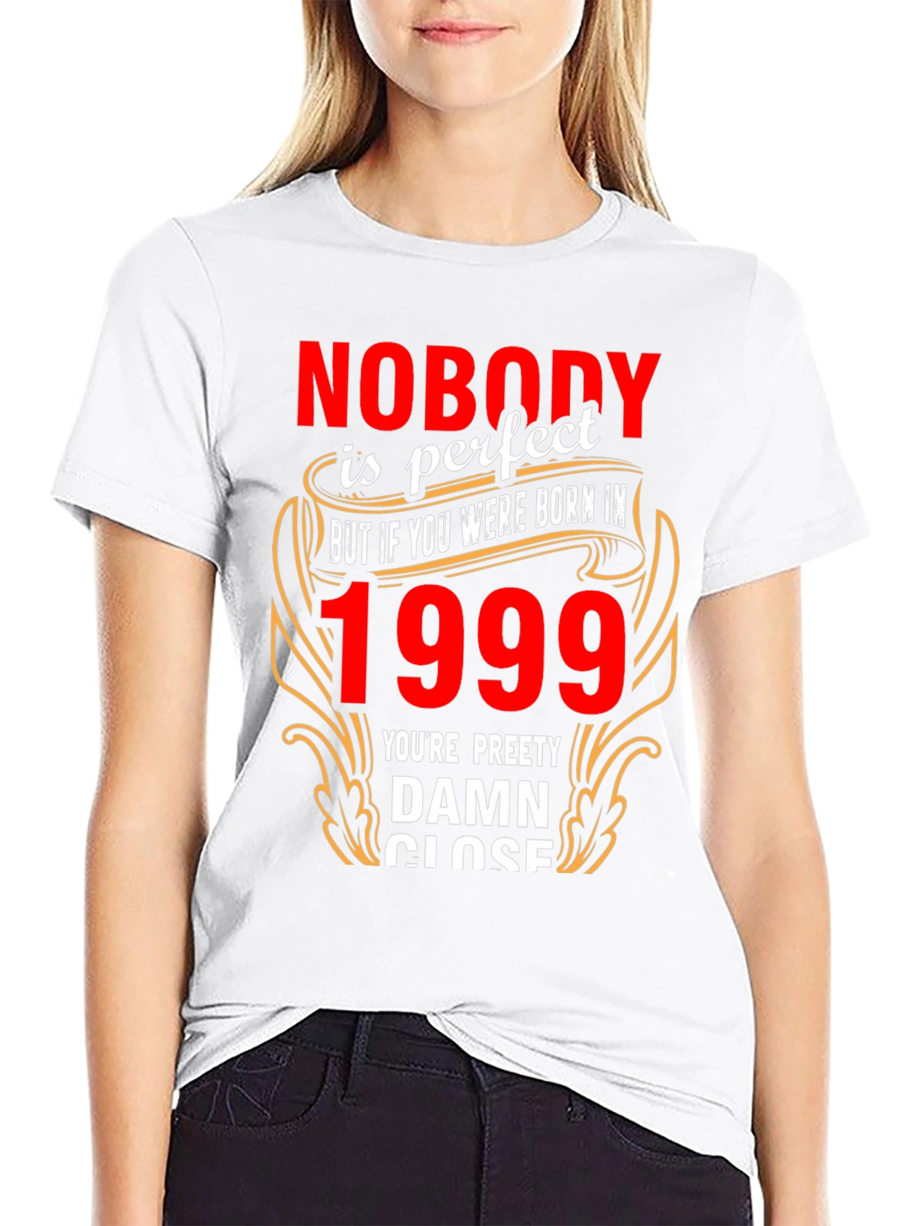 Born in 1999 T-Shirt - Novelty Graphic Tee - 9