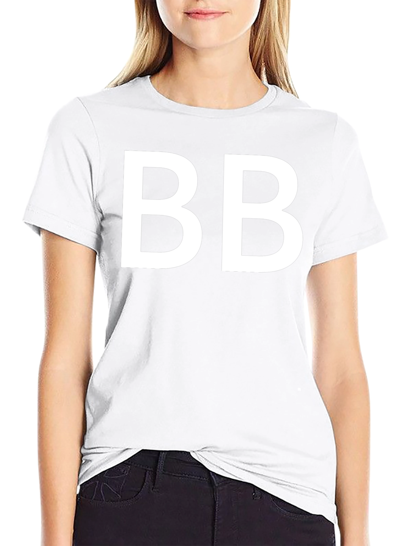 Black BB Graphic Tee - Bold & Stylish view 9