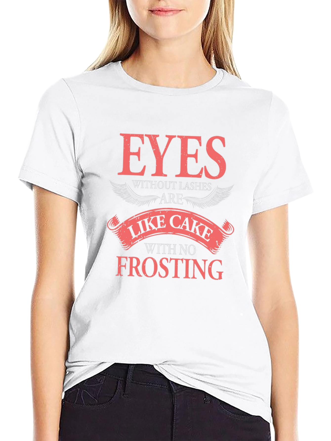 Black Eyes Without Lashes Like Cake Tee view 9