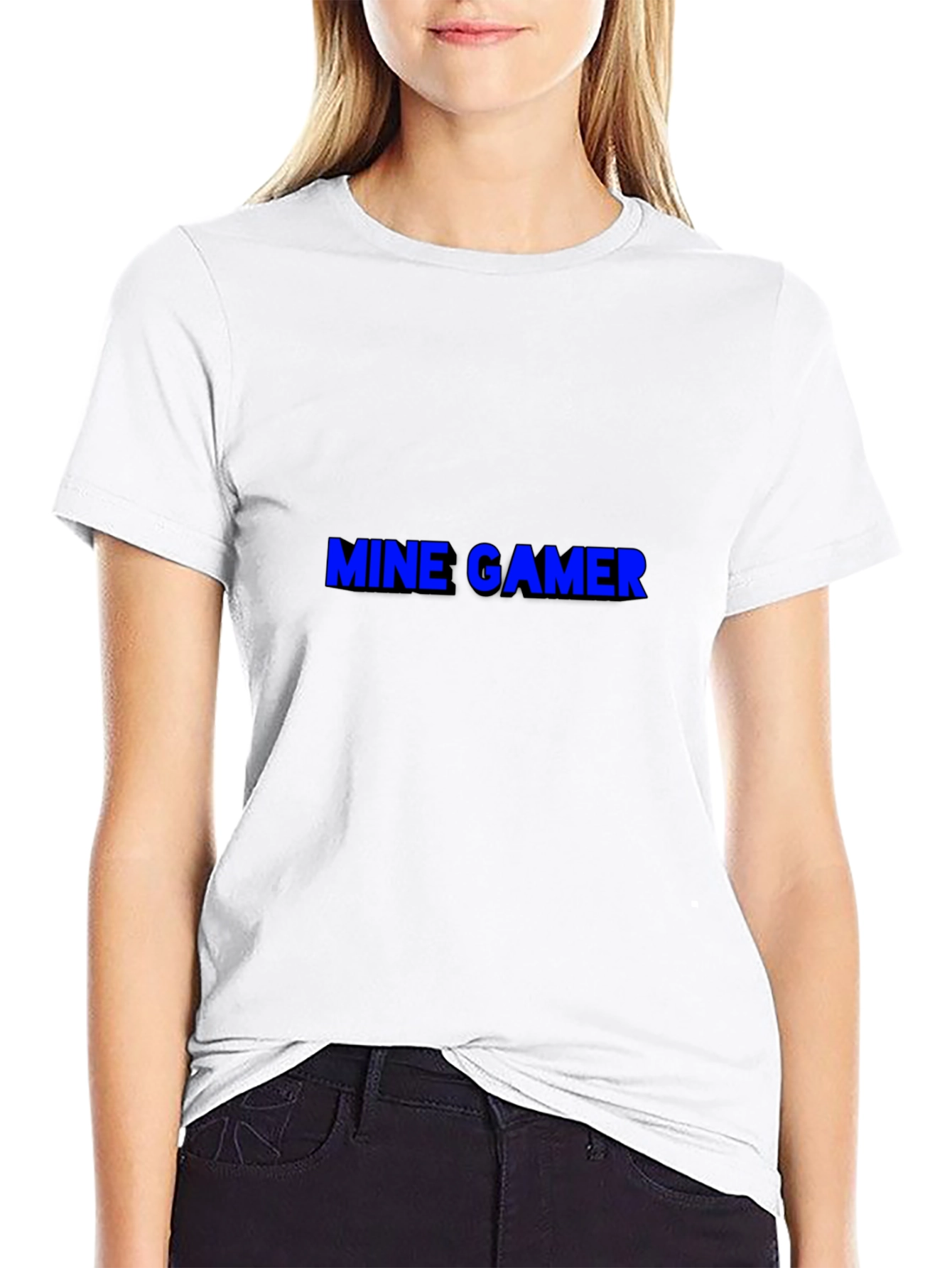 Black Mine Gamer Black T-Shirt view 9