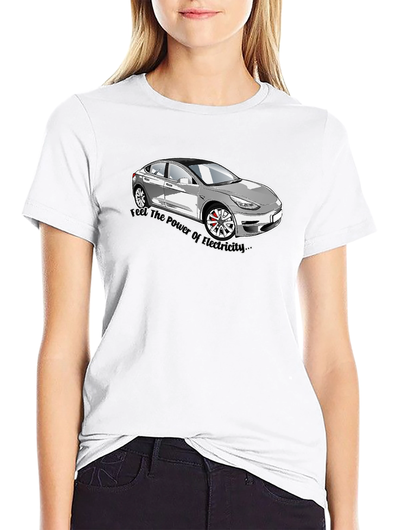 Electric Car Power T-Shirt - 9