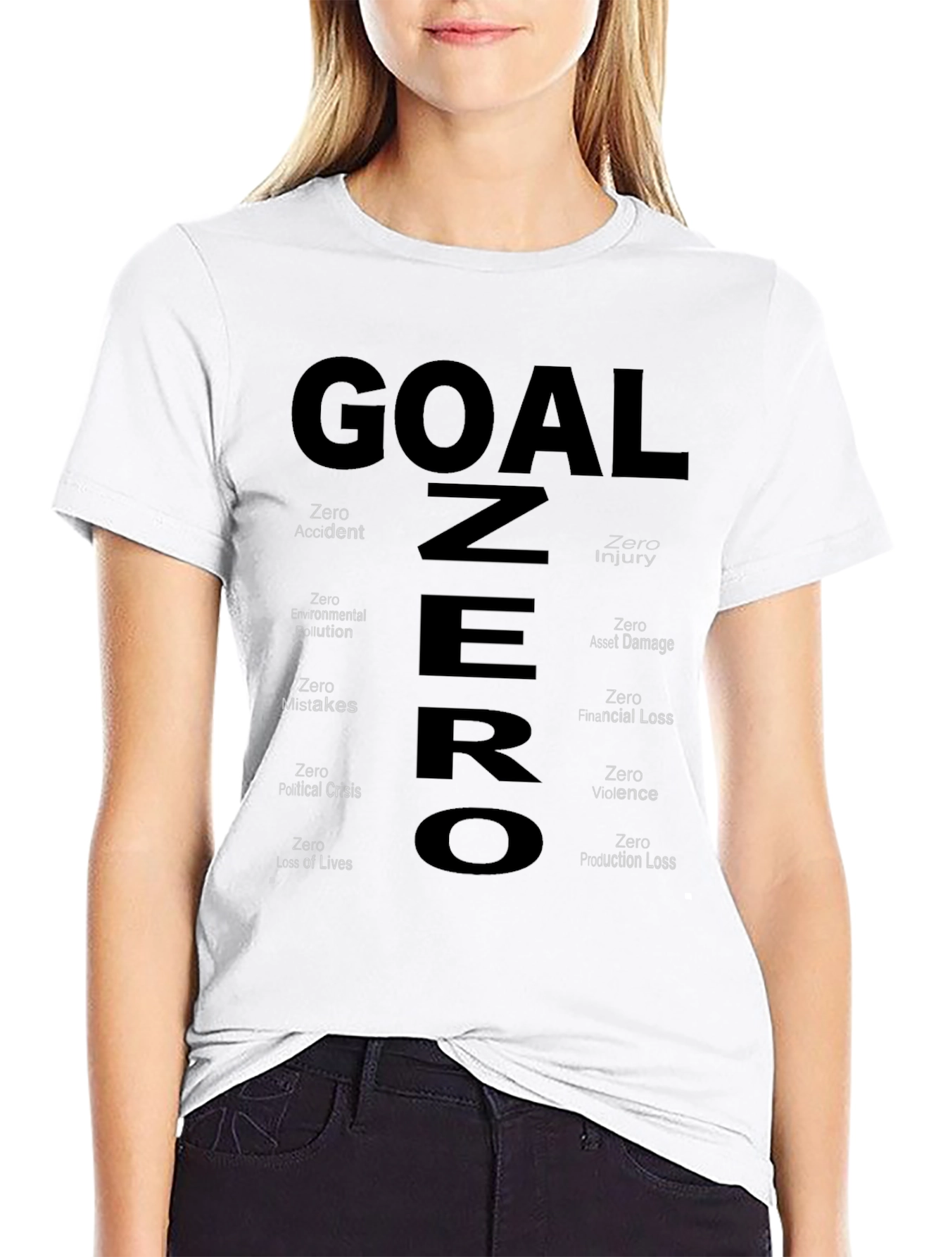Black Goal Zero Graphic Tee view 9