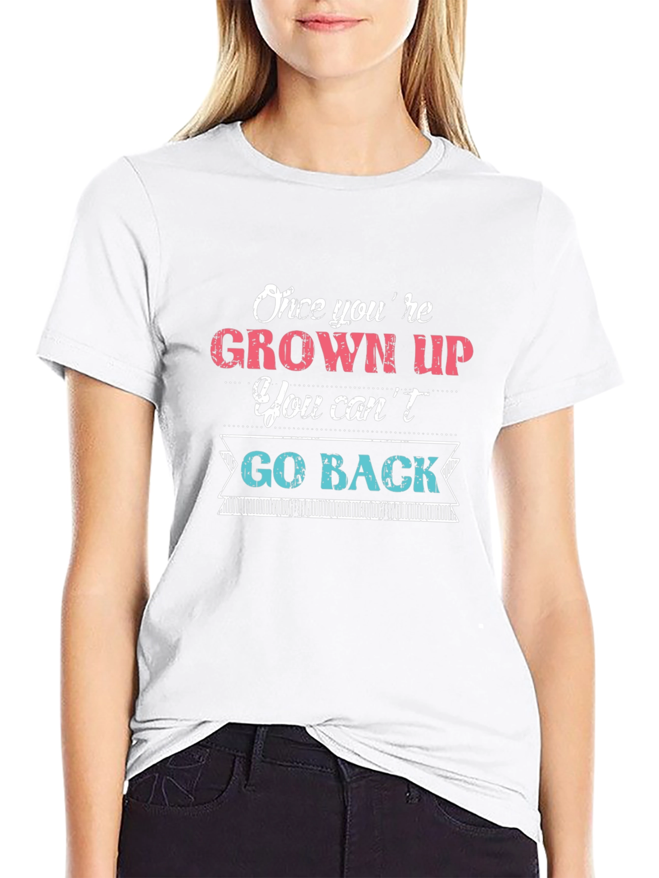 Black Once You're Grown Up T-Shirt view 9