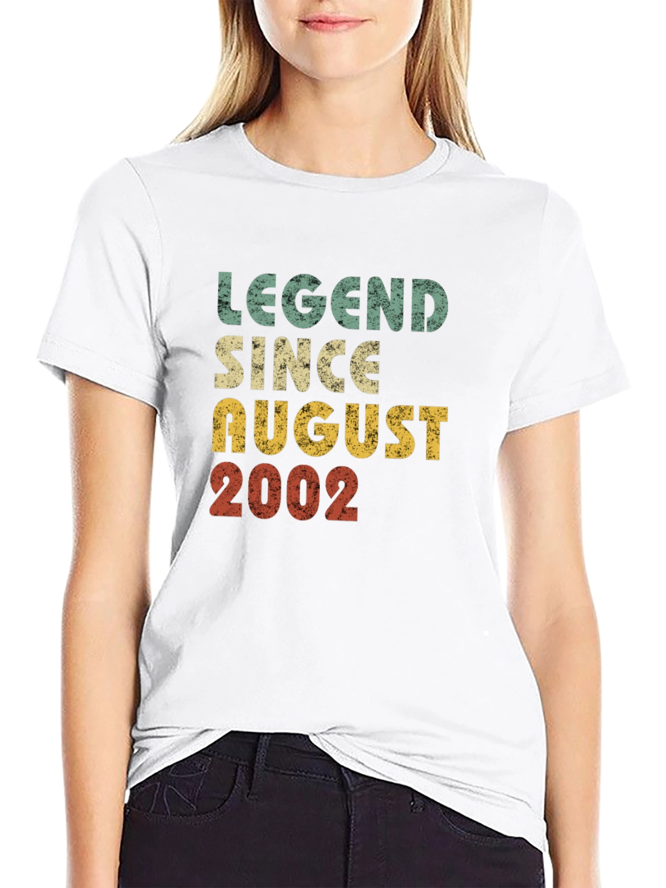 Black Legend Since August 2002 Graphic T-Shirt view 9