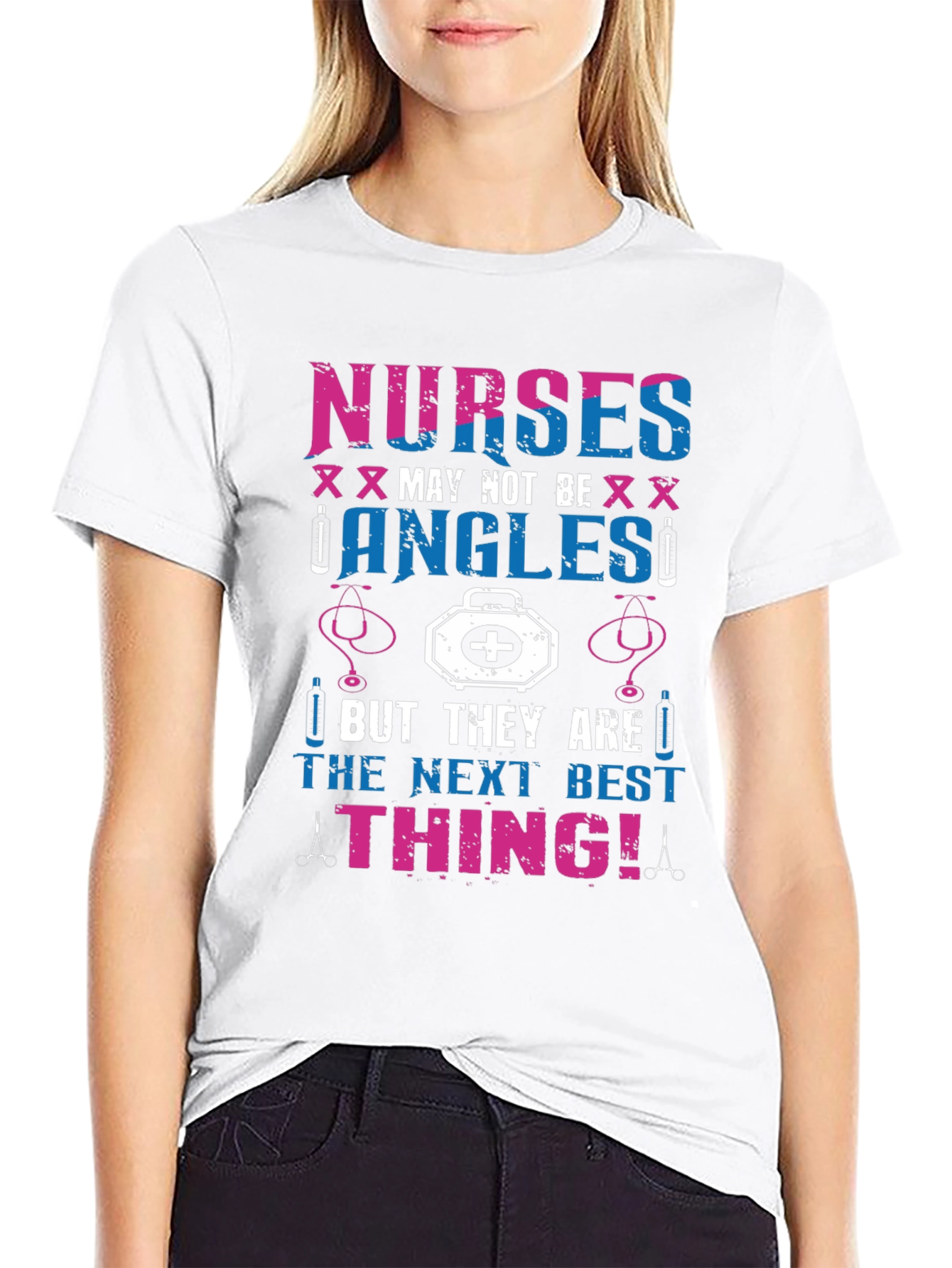 Black Nurses - Next Best Thing Graphic T-Shirt view 9