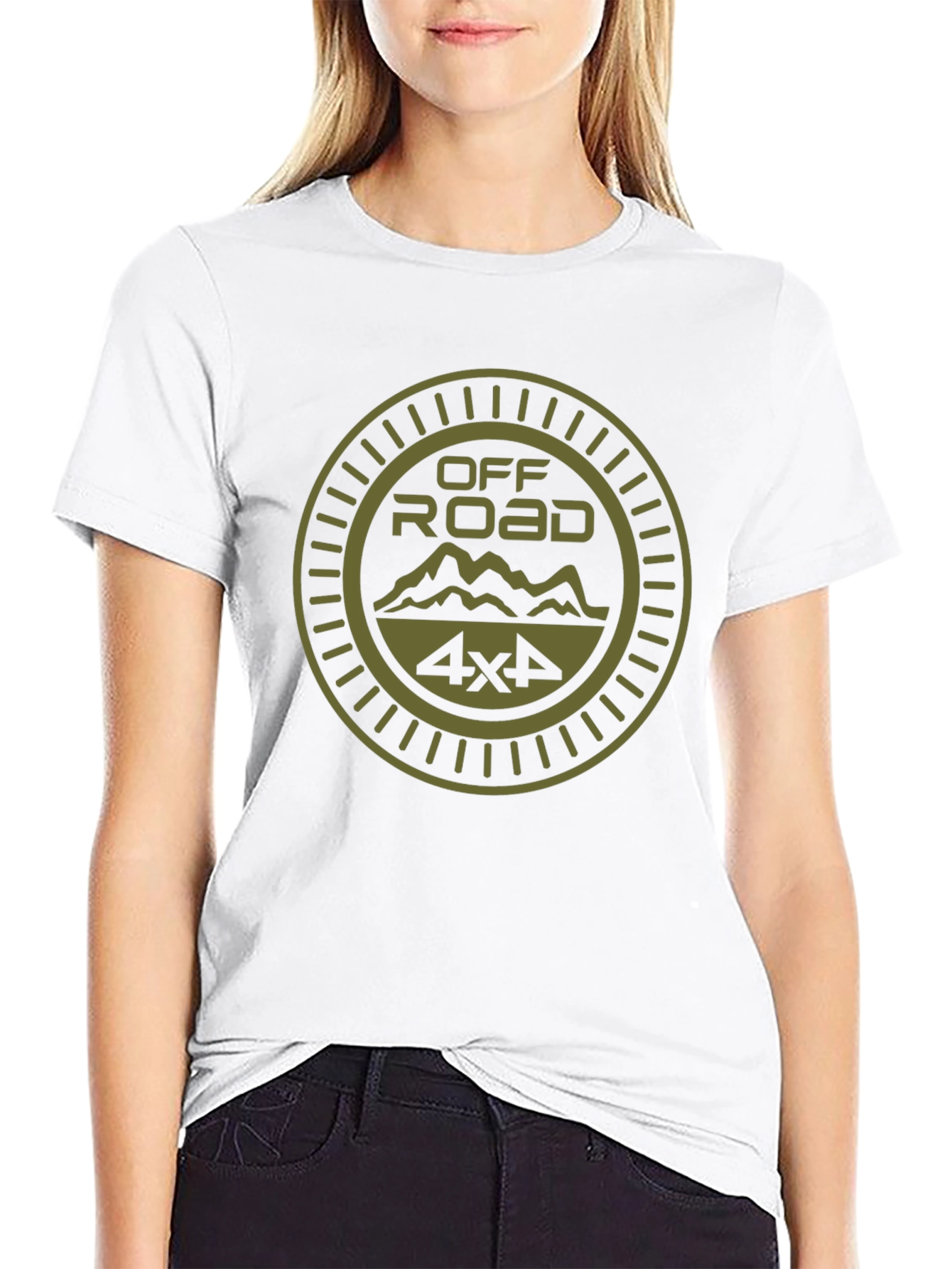 Black Off Road 4x4 Graphic T-Shirt - Adventure Ready! view 9