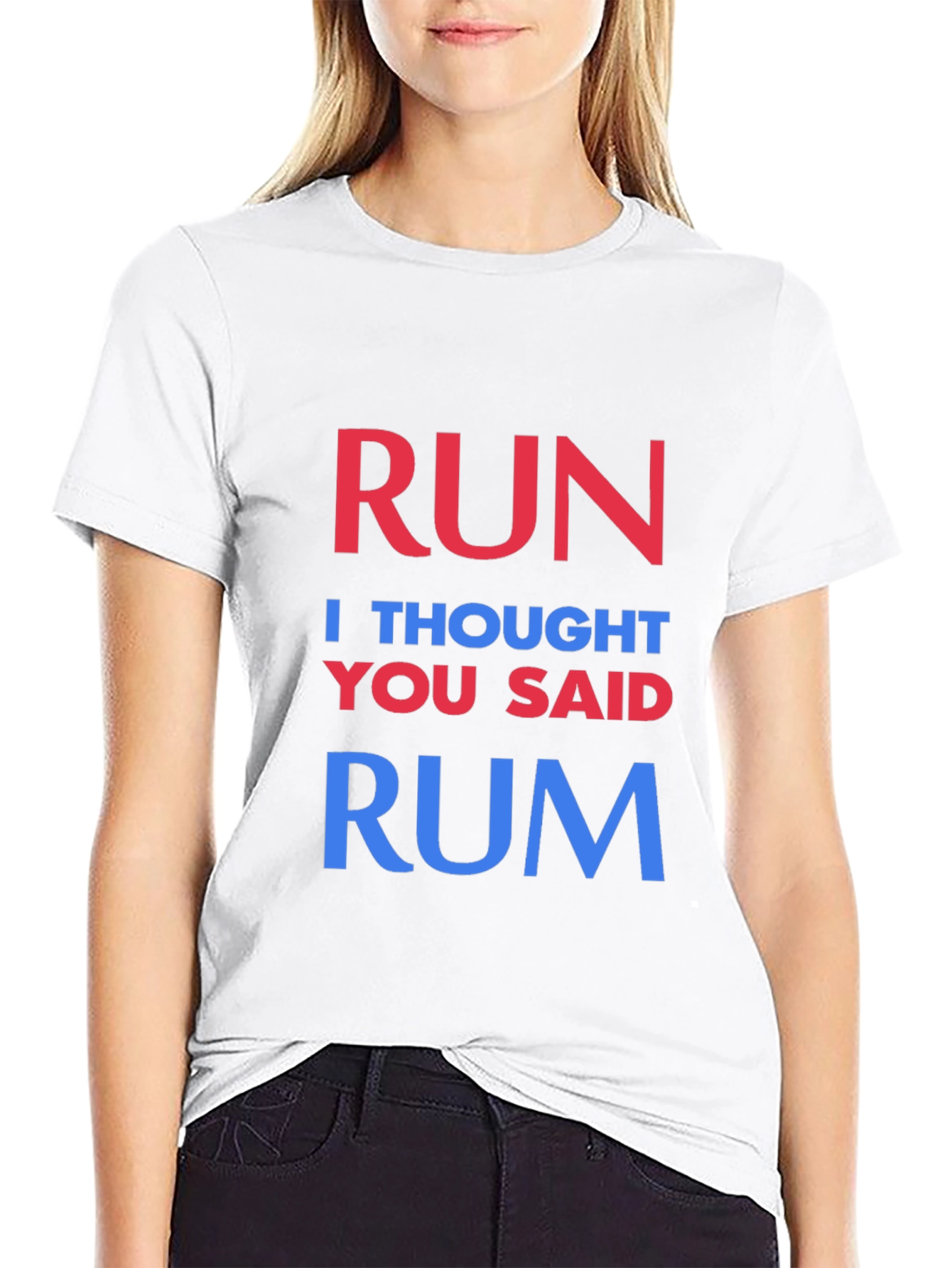 Black Run? I Thought You Said Rum T-Shirt view 9