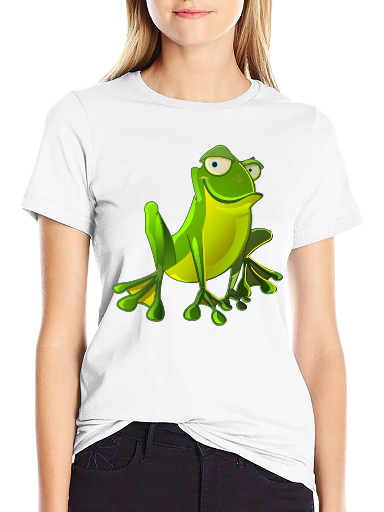 Black Frog Graphic Tee - Ribbiting Style! view 9
