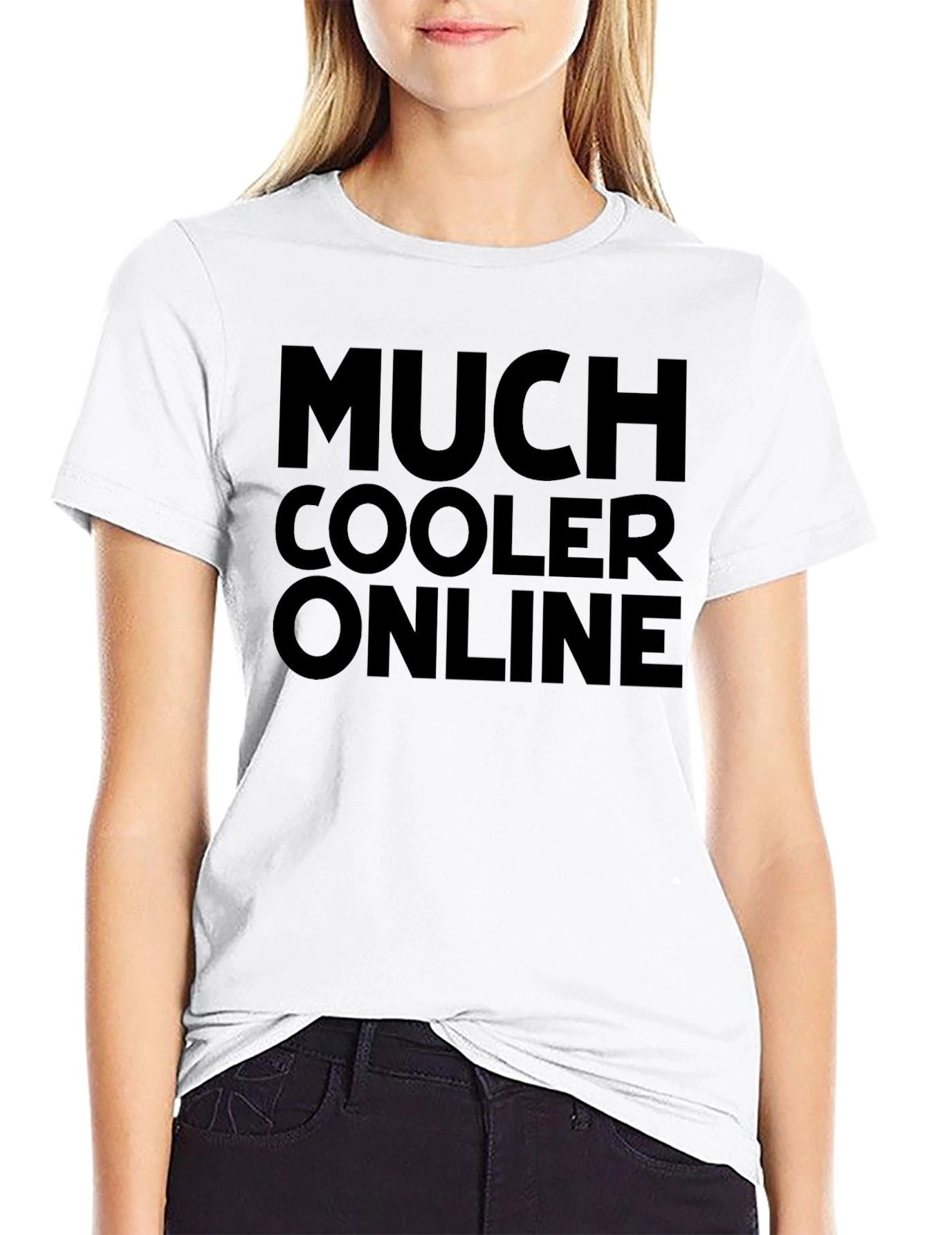 Black Much Cooler Online Black Graphic Tee view 9