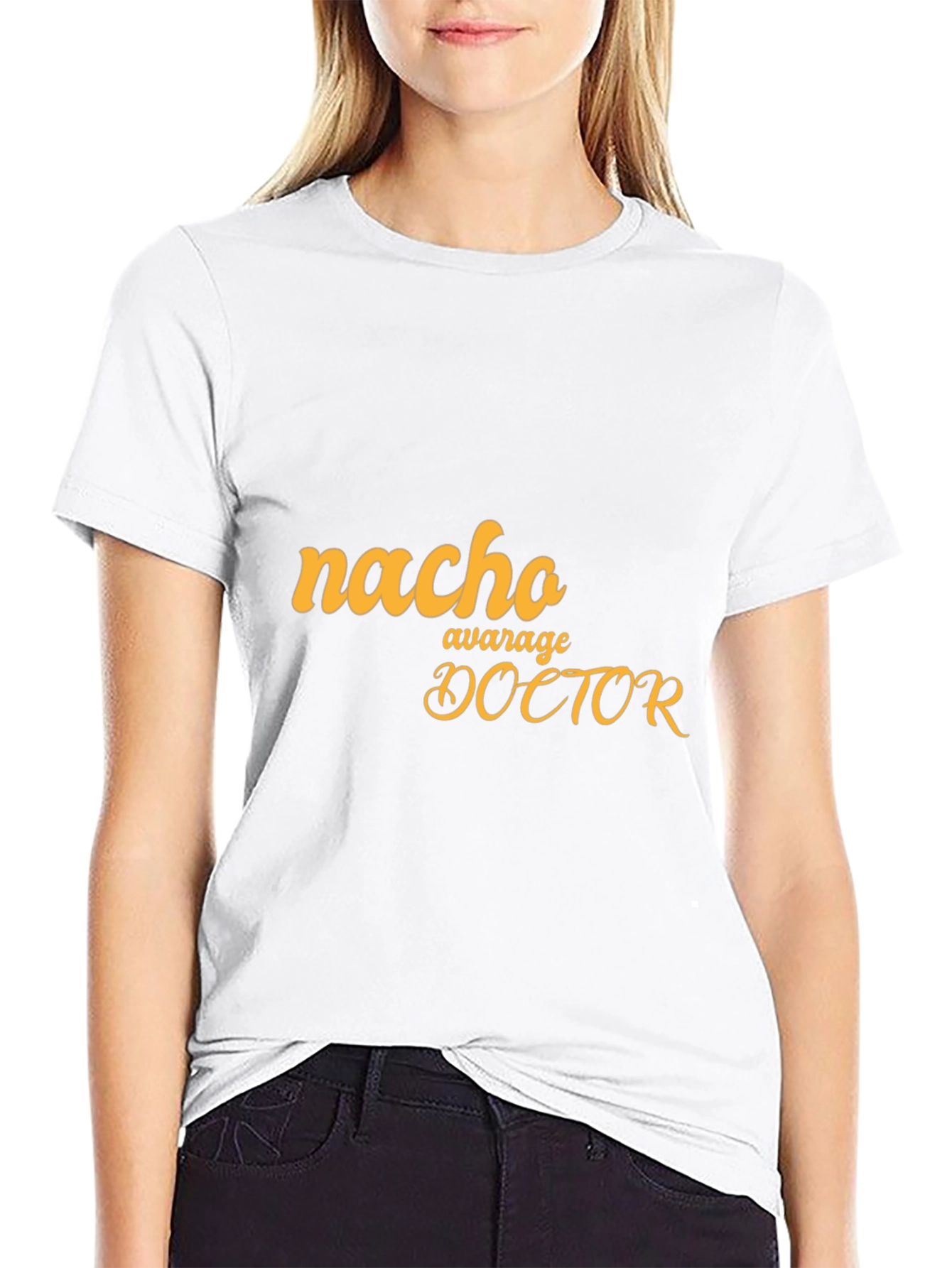 Black Nacho Average Doctor T-Shirt view 9
