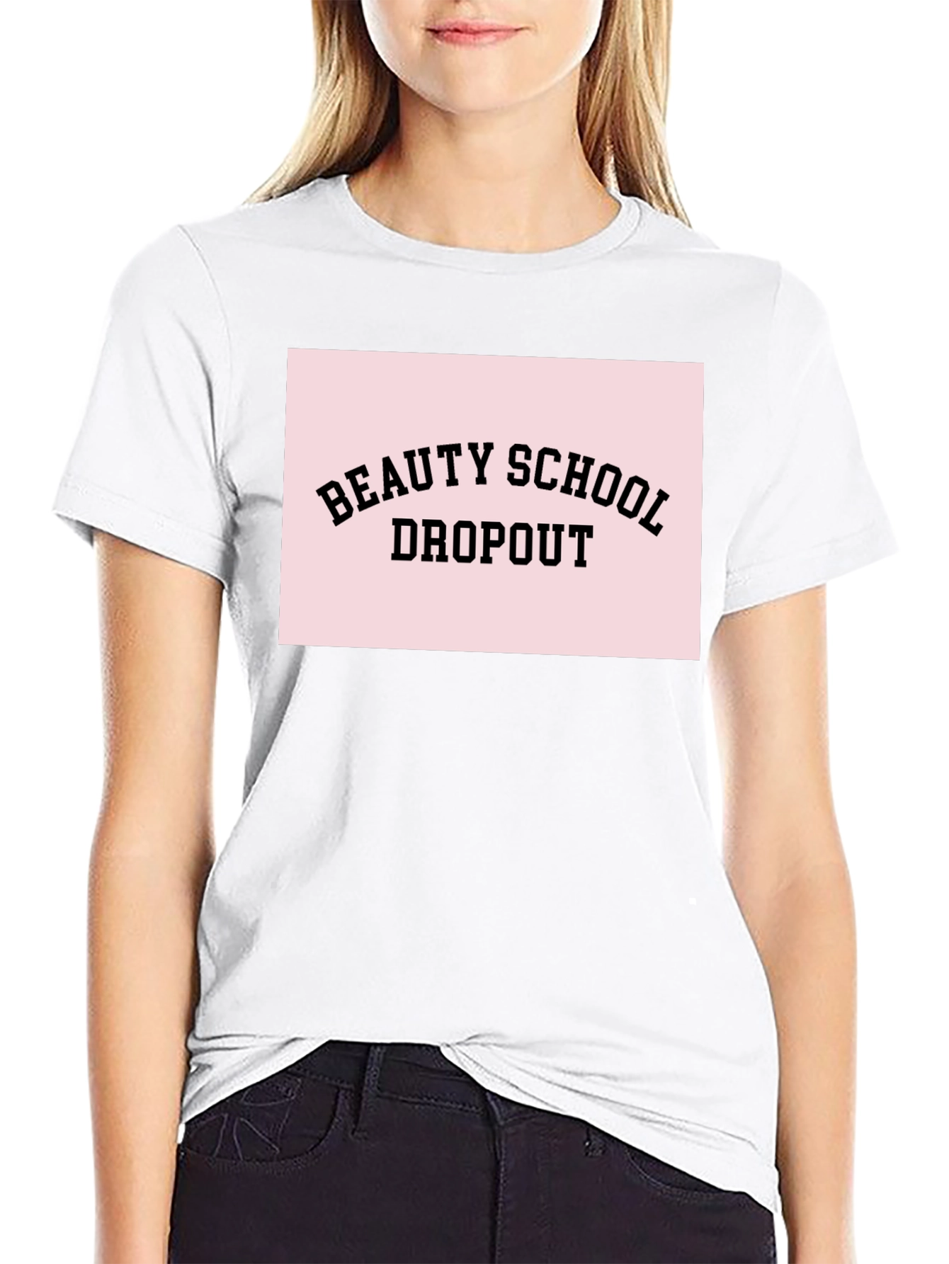 Black Beauty School Dropout T-Shirt - Black view 9