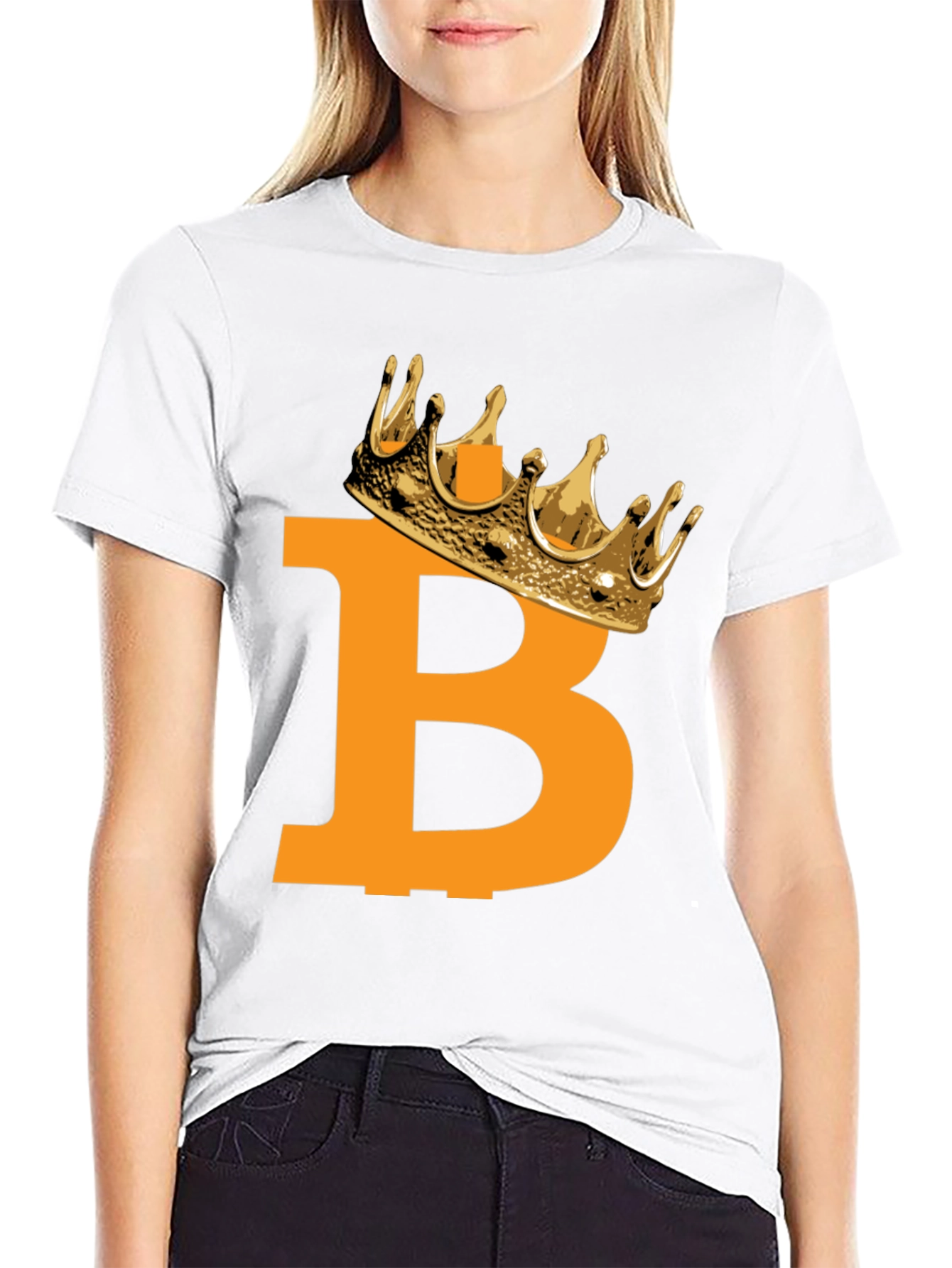 Bitcoin King Black T-Shirt - 9