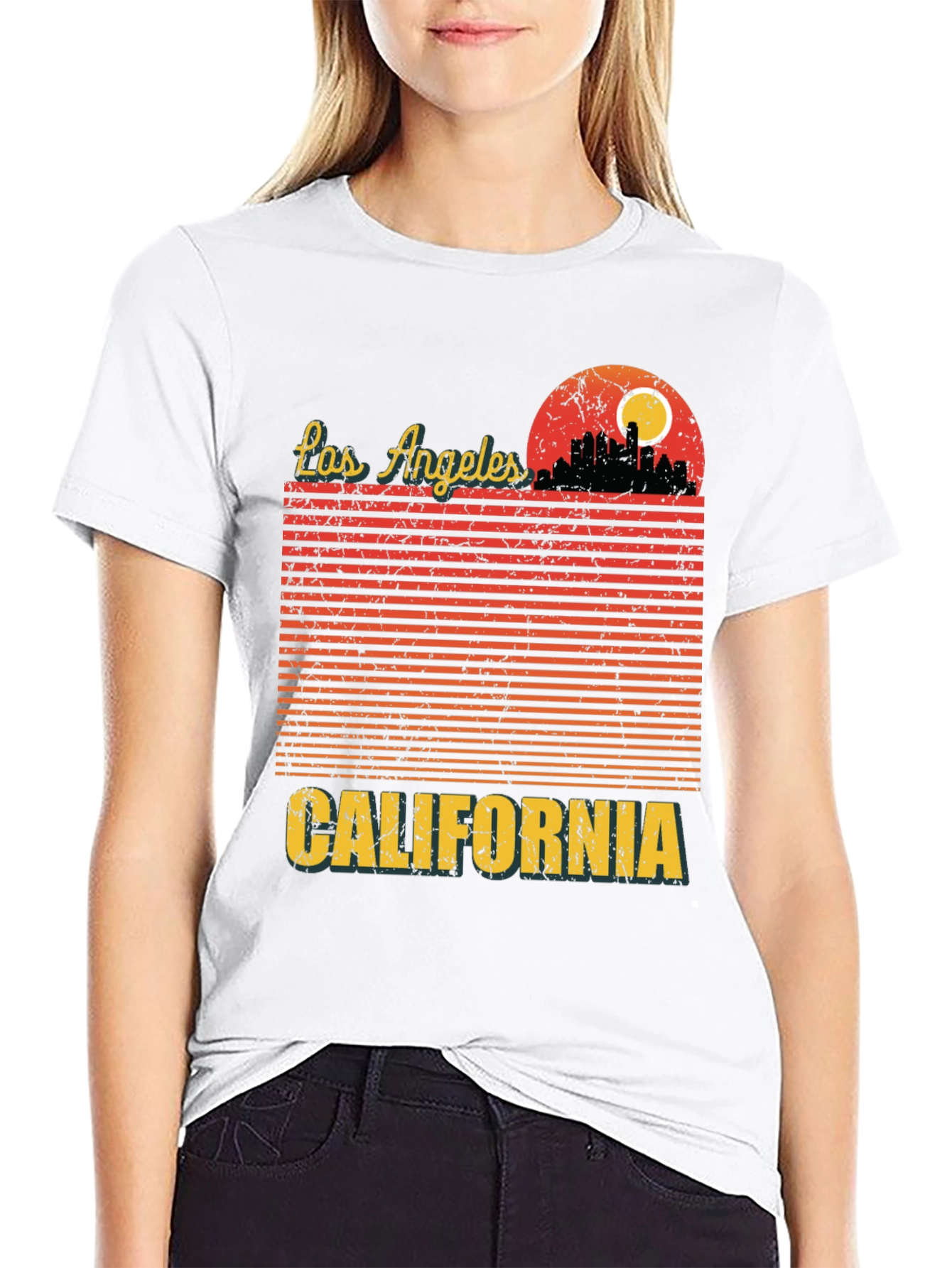 Los Angeles California Graphic T-Shirt - 9