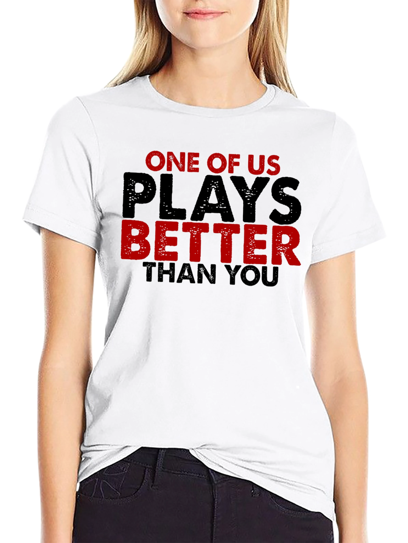 Black Plays Better Than You Graphic Tee view 9