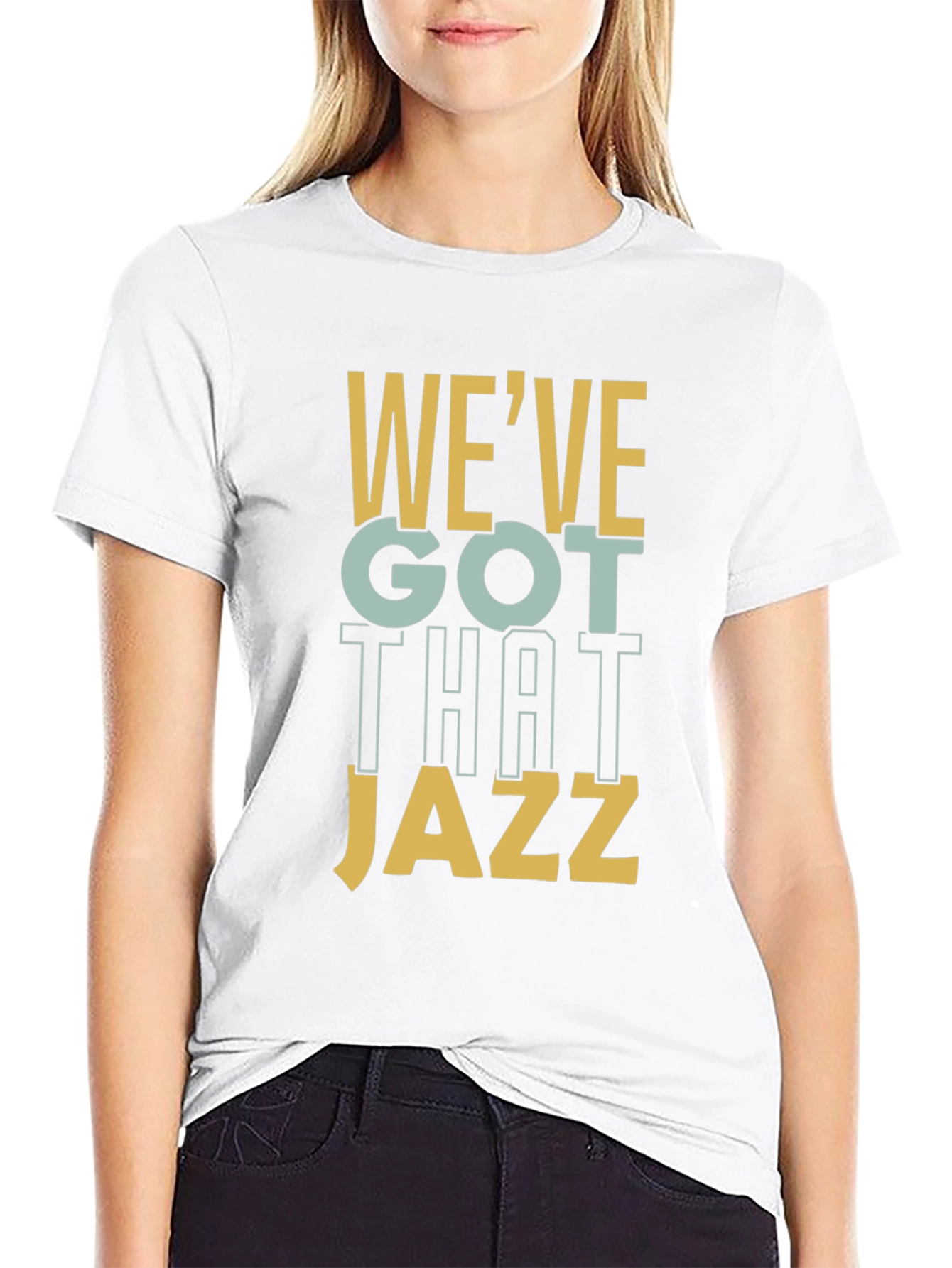 Black We've Got That Jazz T-Shirt view 9