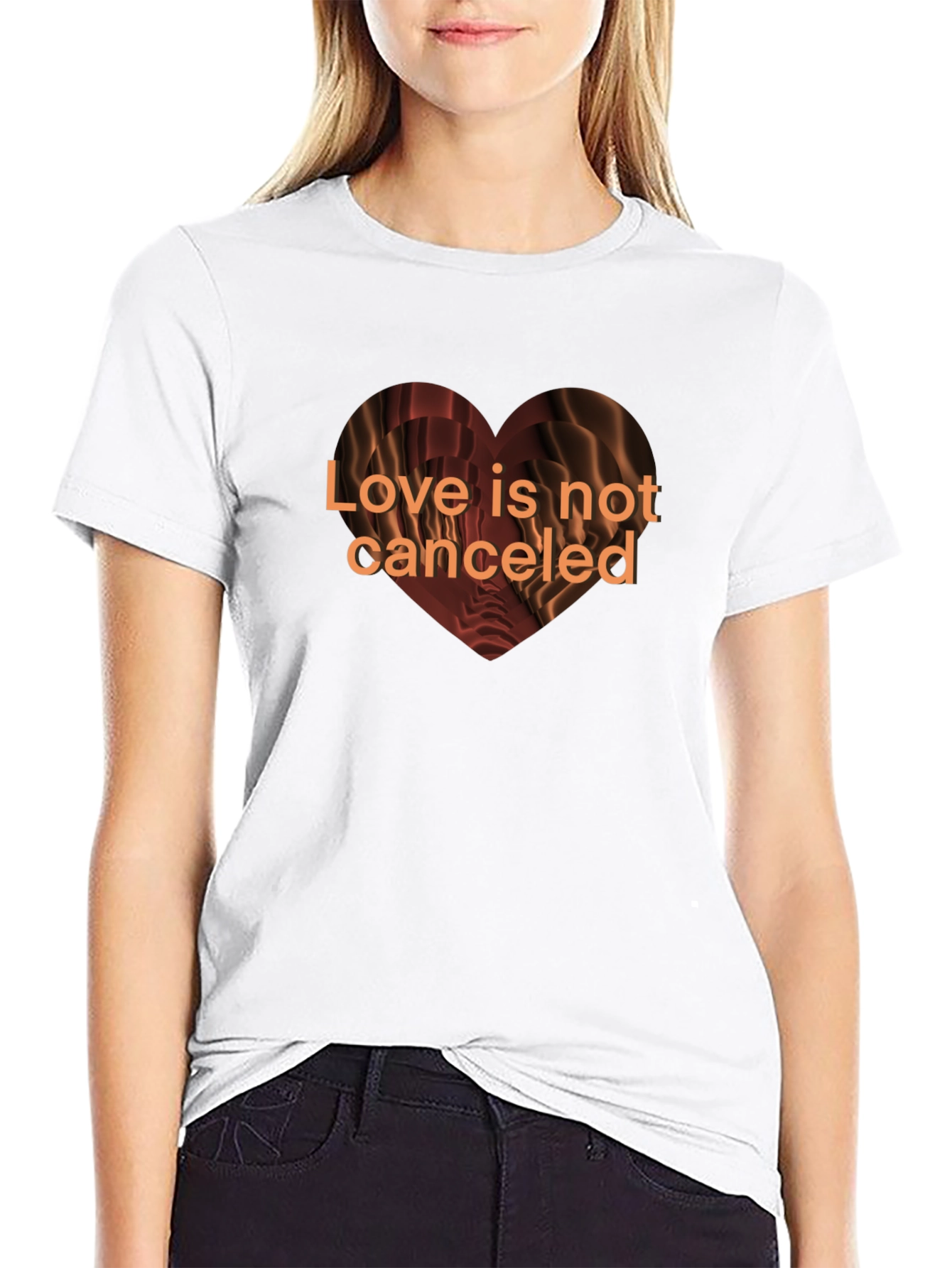 Black Love is Not Canceled Graphic Tee view 9