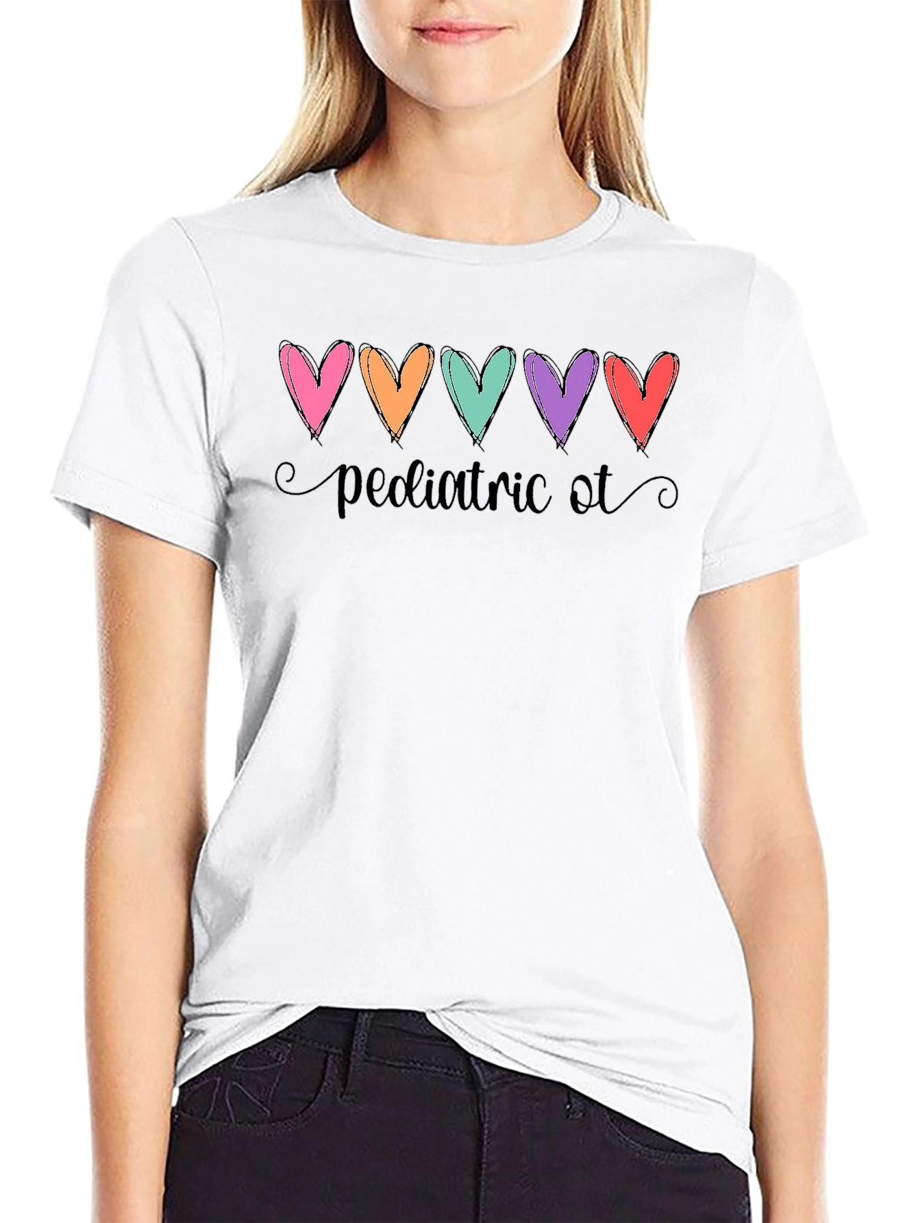 Pediatric OT Heart T-Shirt - 9