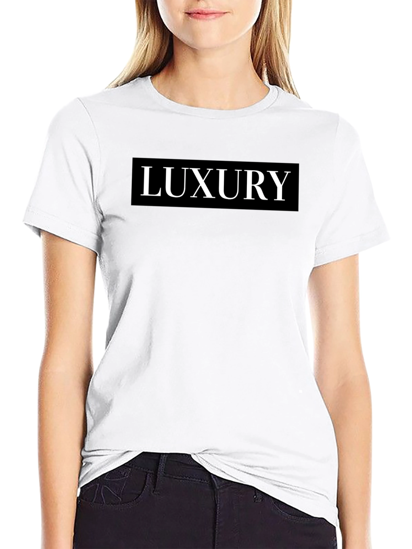 Black Luxury Black T-Shirt | Stylish Minimalist Tee view 9