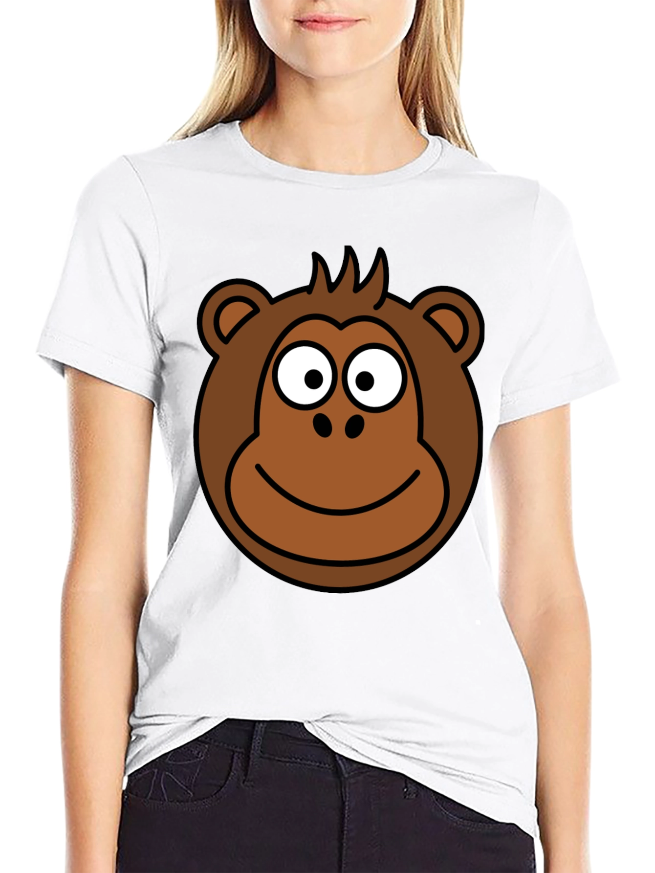 Black Monkey Graphic Tee - Black T-Shirt view 9