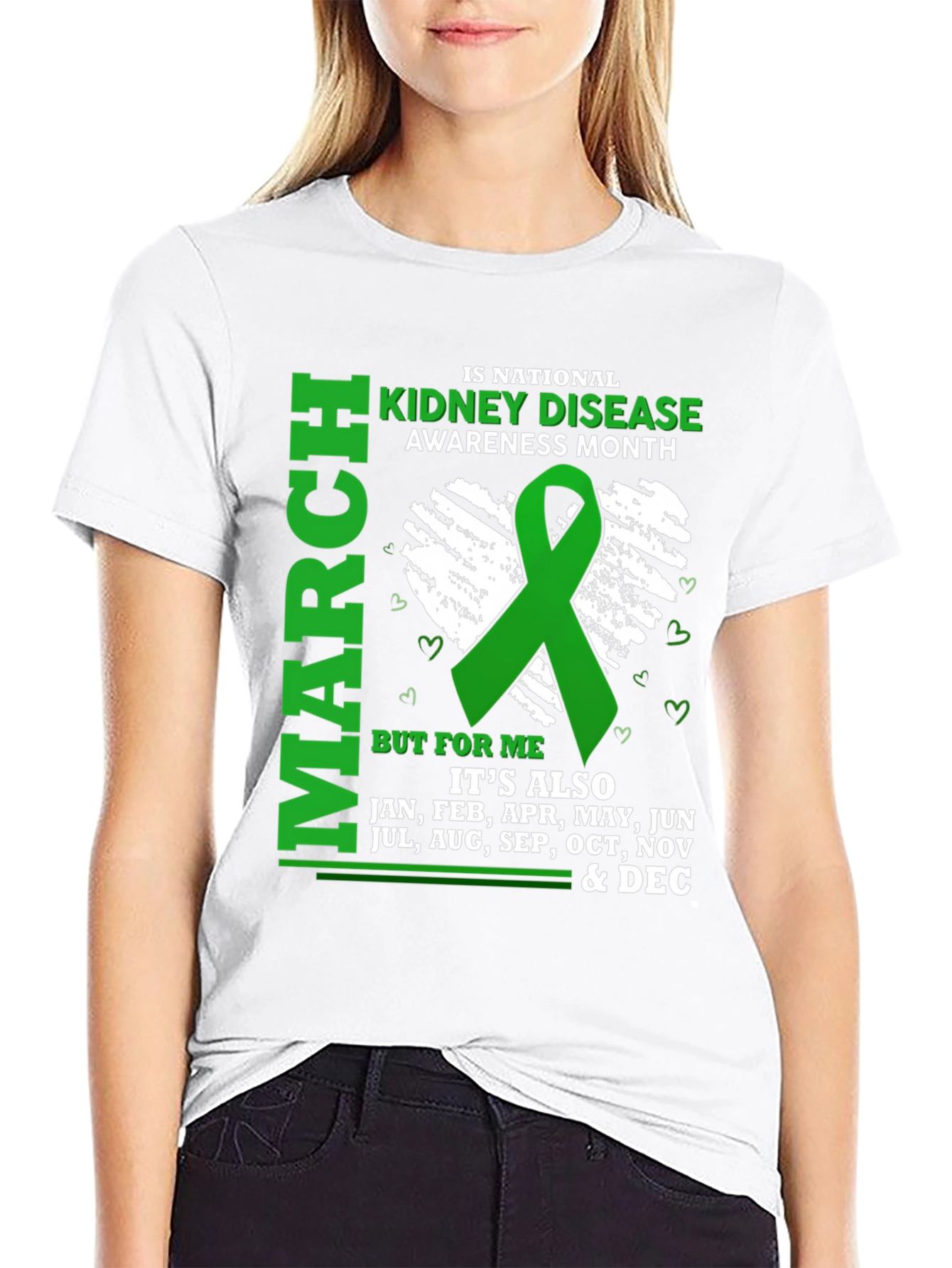 Black Kidney Disease Awareness Month T-Shirt view 9