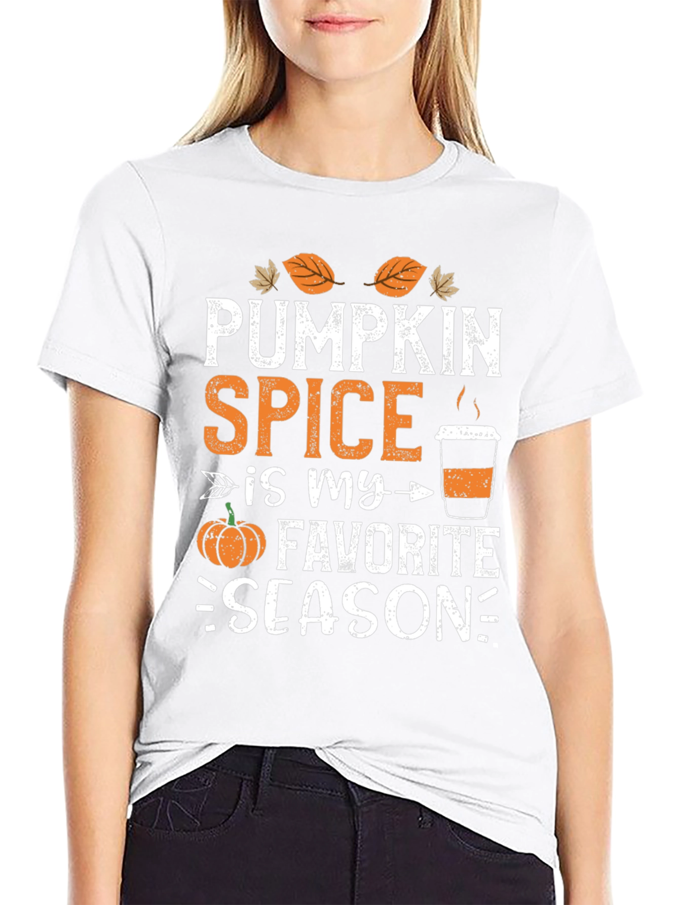 Pumpkin Spice Season Tee - Cozy Fall Apparel - 9