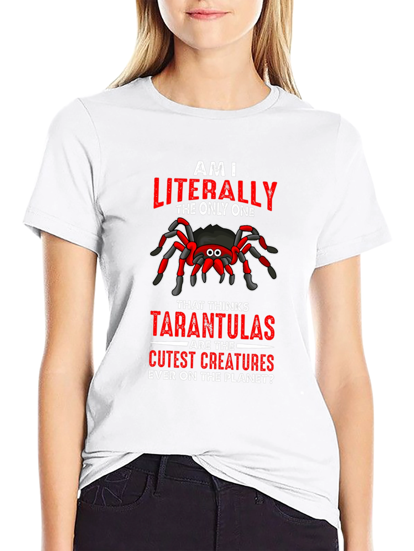 Black Tarantula Lover's Graphic T-Shirt view 9