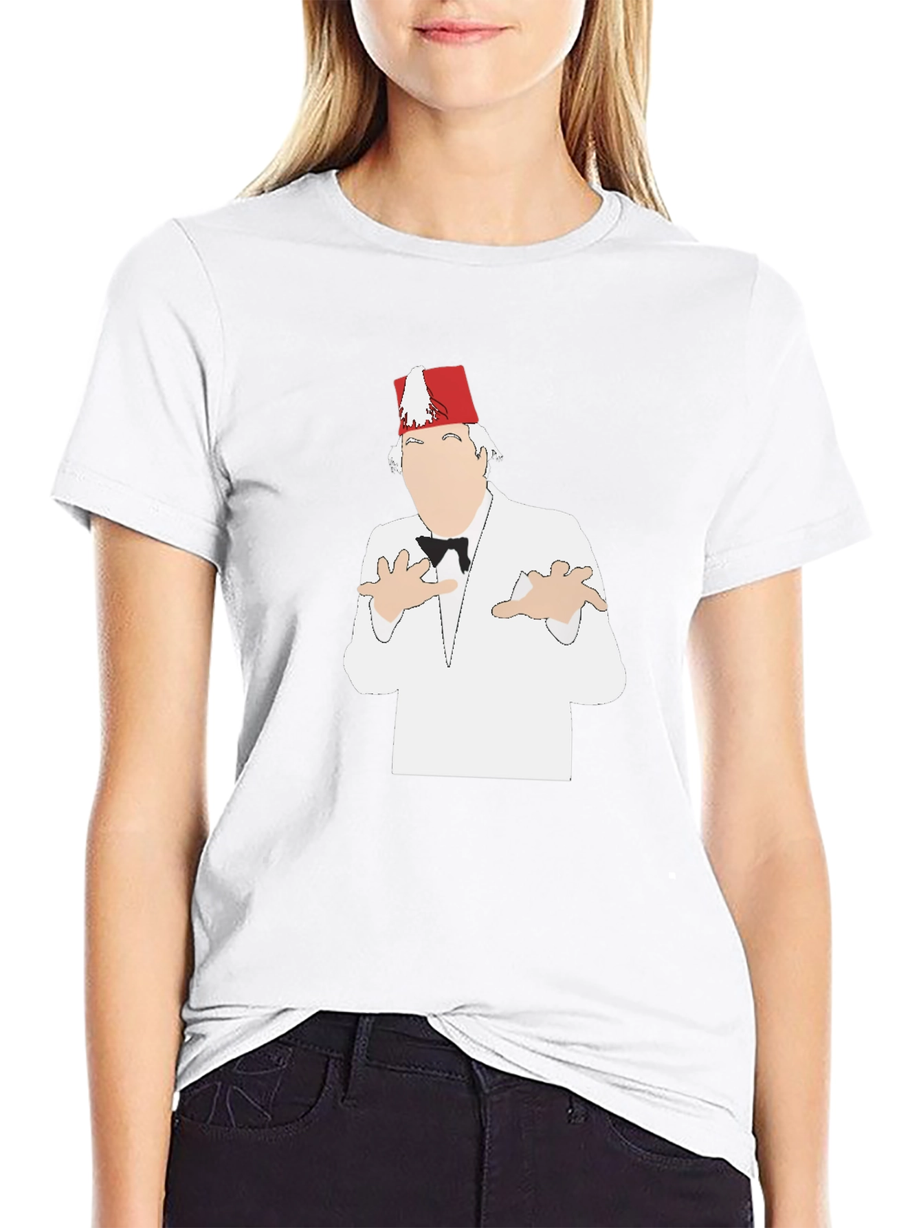 Black Marty Feldman Fez T-Shirt view 9