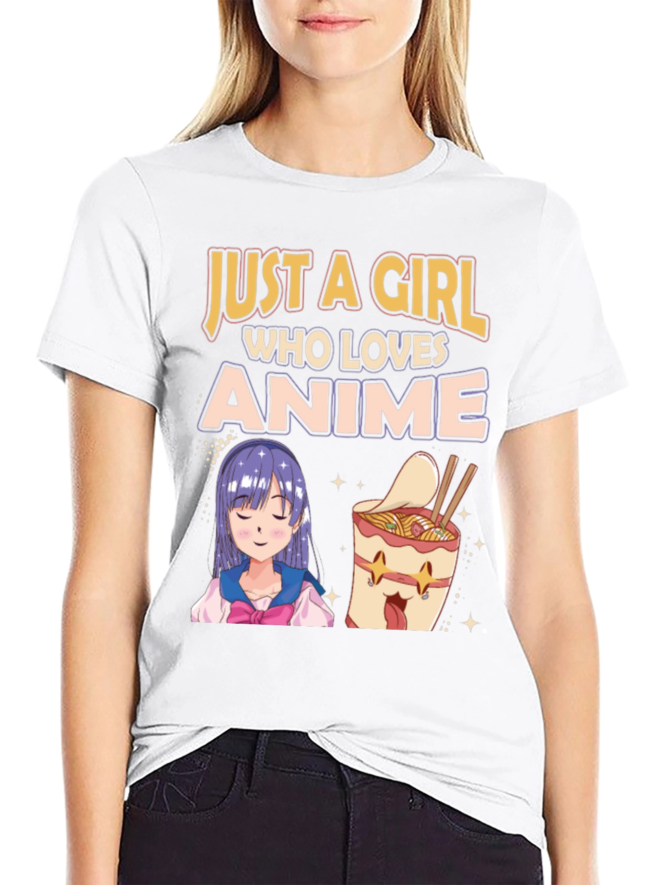 Black Anime Lover T-Shirt view 9
