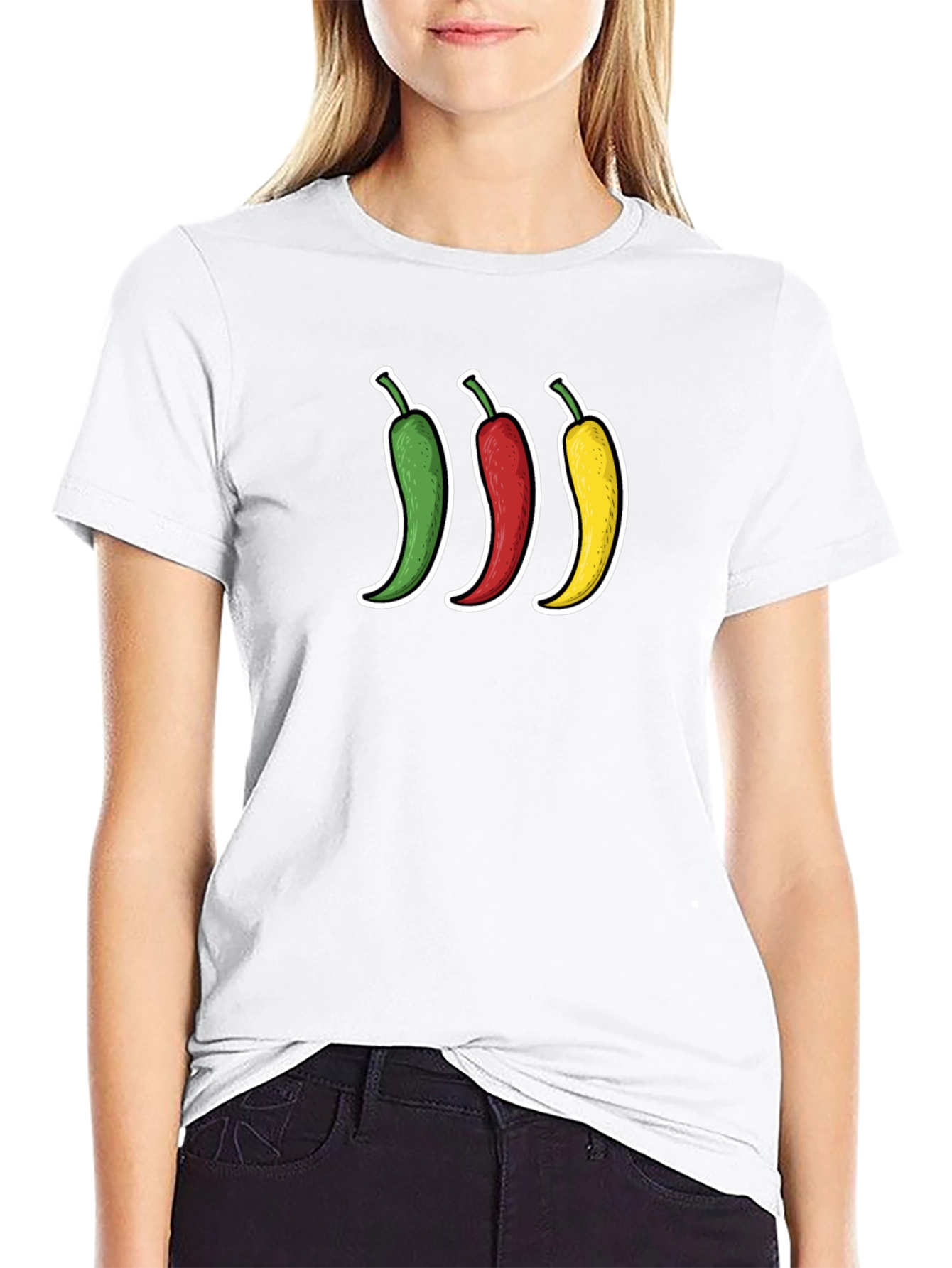 Black Chili Pepper T-Shirt - Spice Up Your Style! view 9