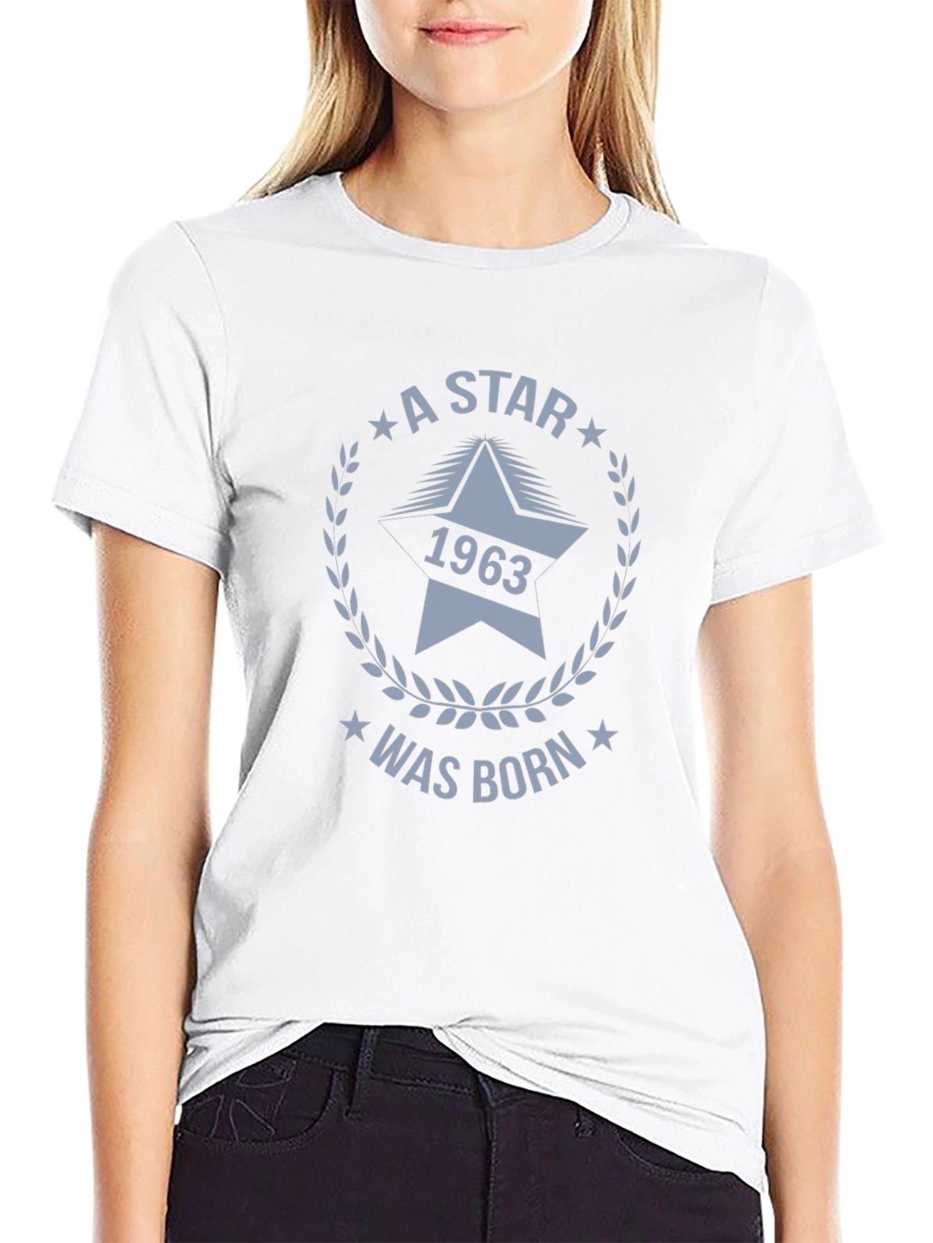 Black A Star Was Born 1963 Graphic T-Shirt view 9